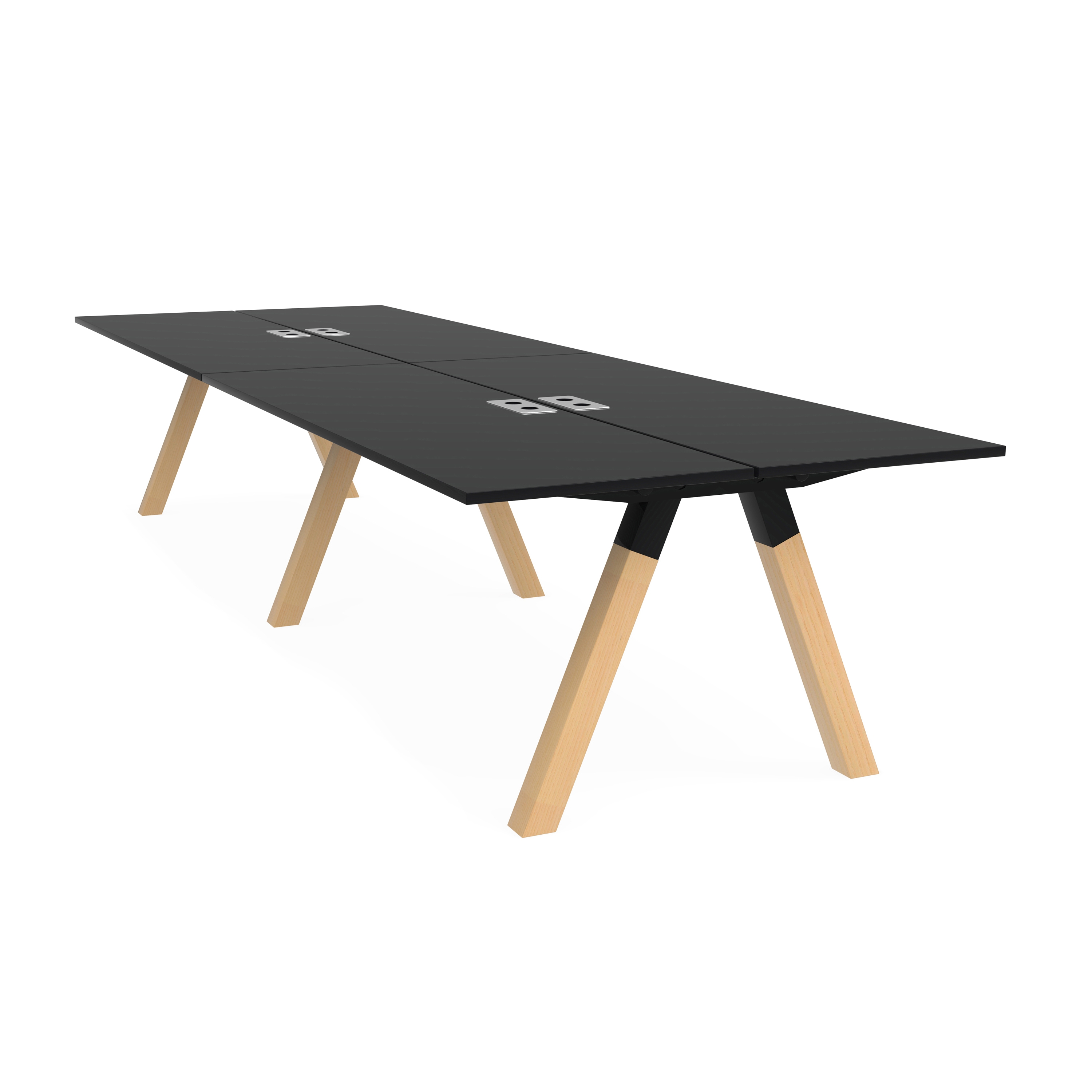 Afficher le produit Frankie Bench Desk Wooden A-Leg du fabricant Martela