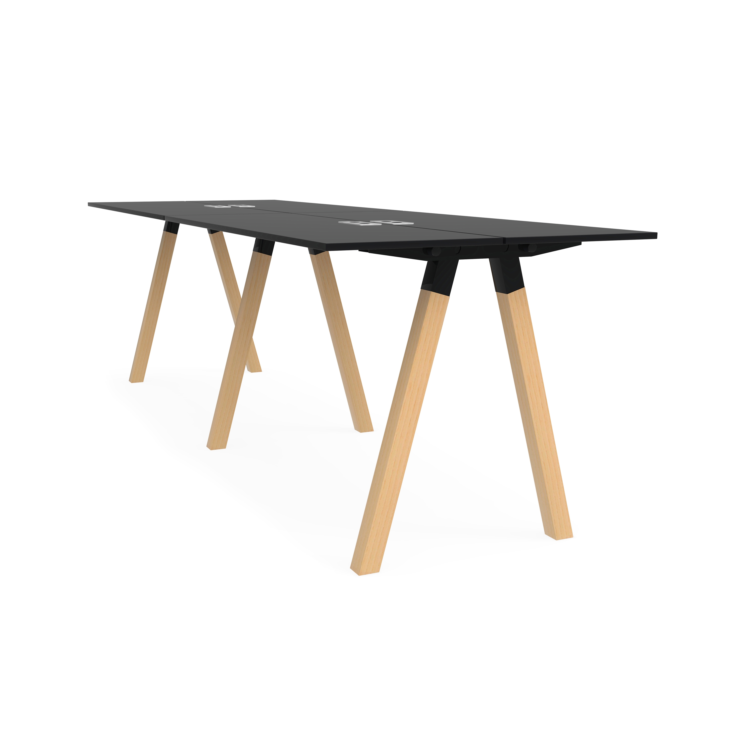 Display product Frankie Bench Desk High Wooden A-Leg 110cm from manufacturer Martela