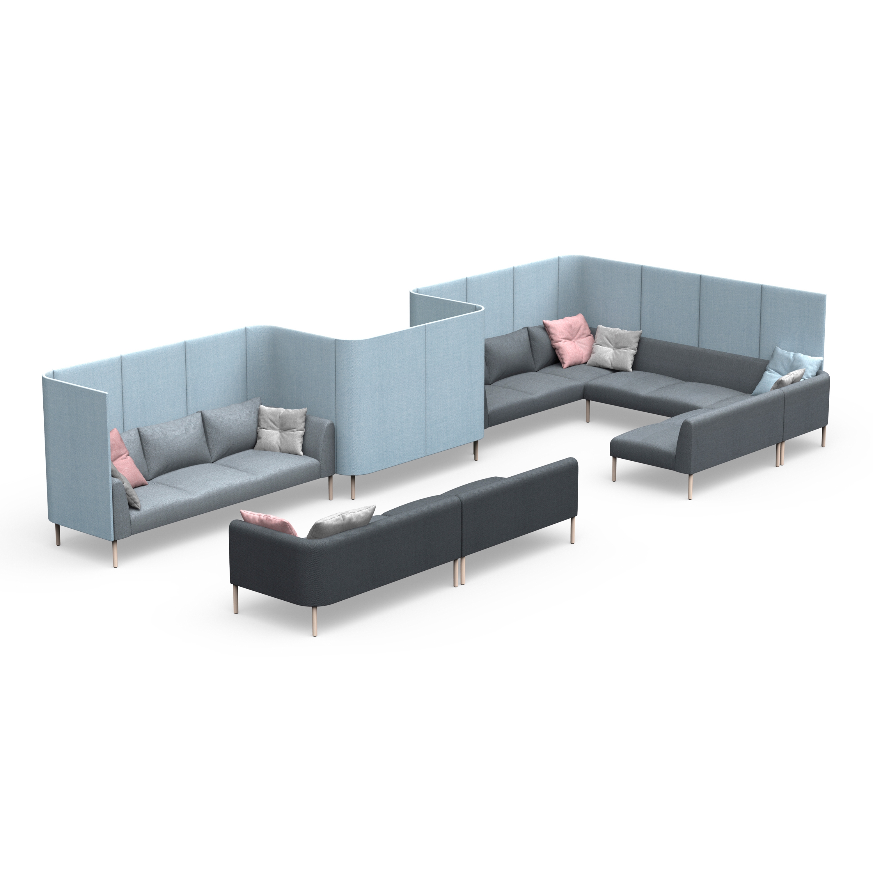 Display product Nooa High Back from manufacturer Martela