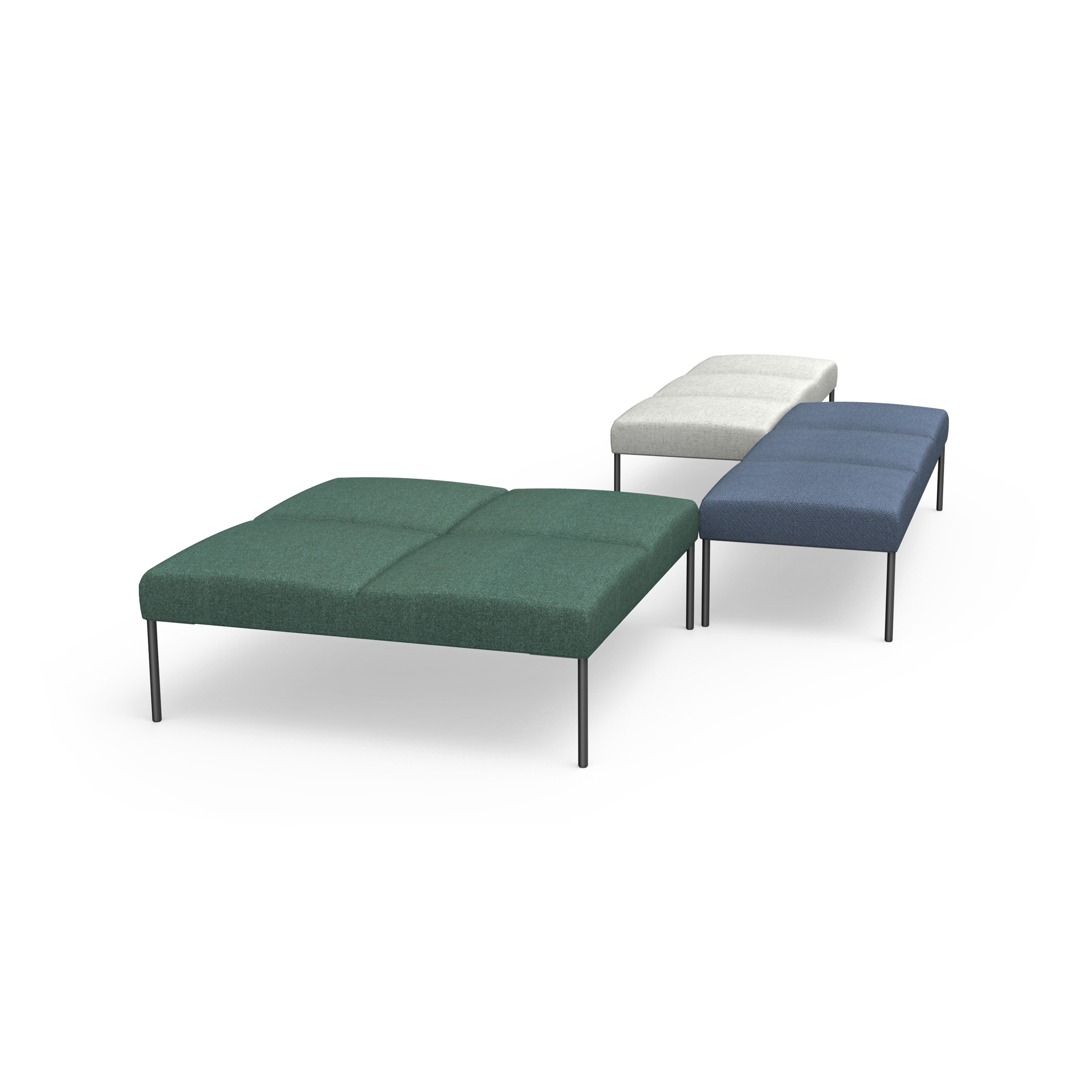 Display product Noora Bench from manufacturer Martela