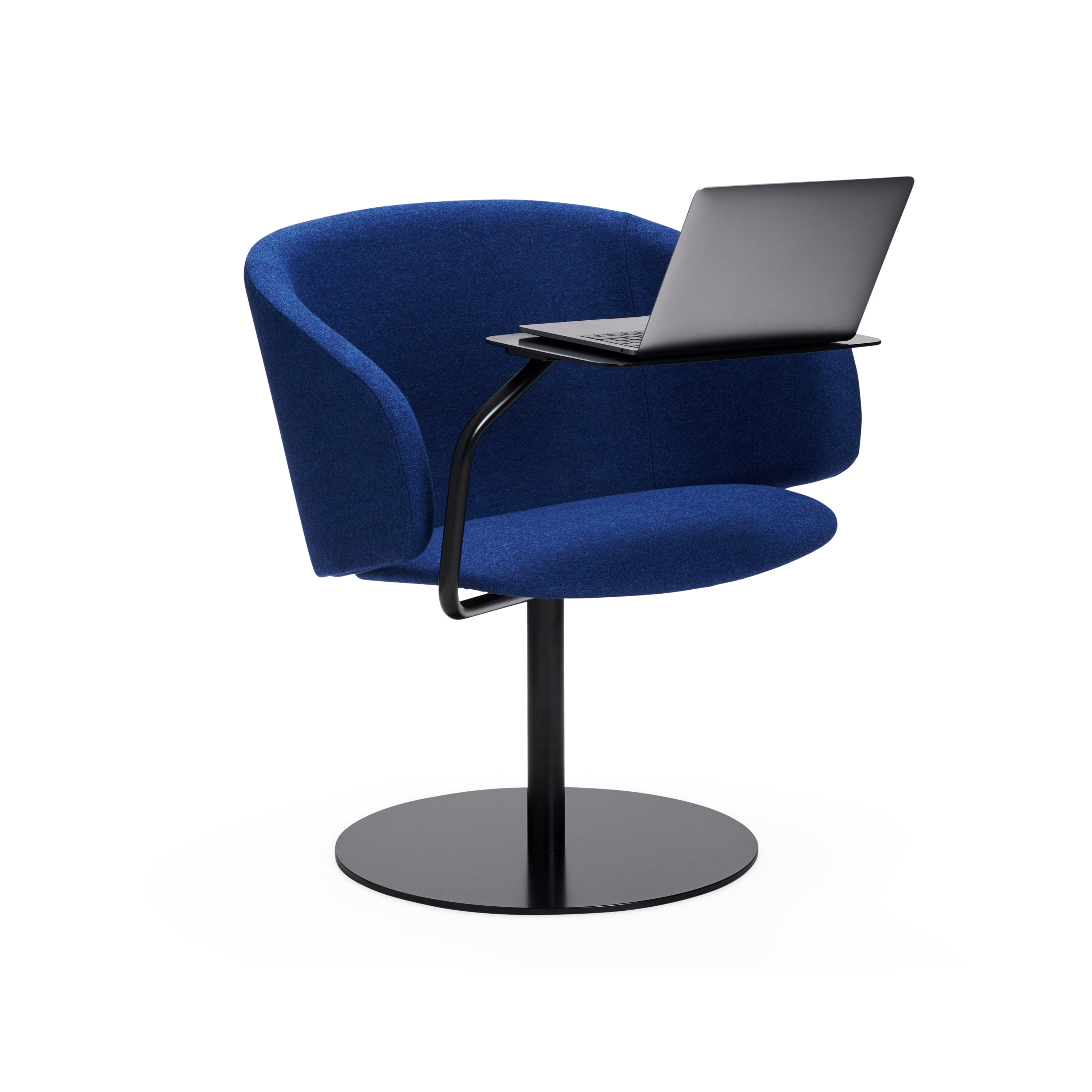 Display product Sola Lounge Chair, Discbase from manufacturer Martela