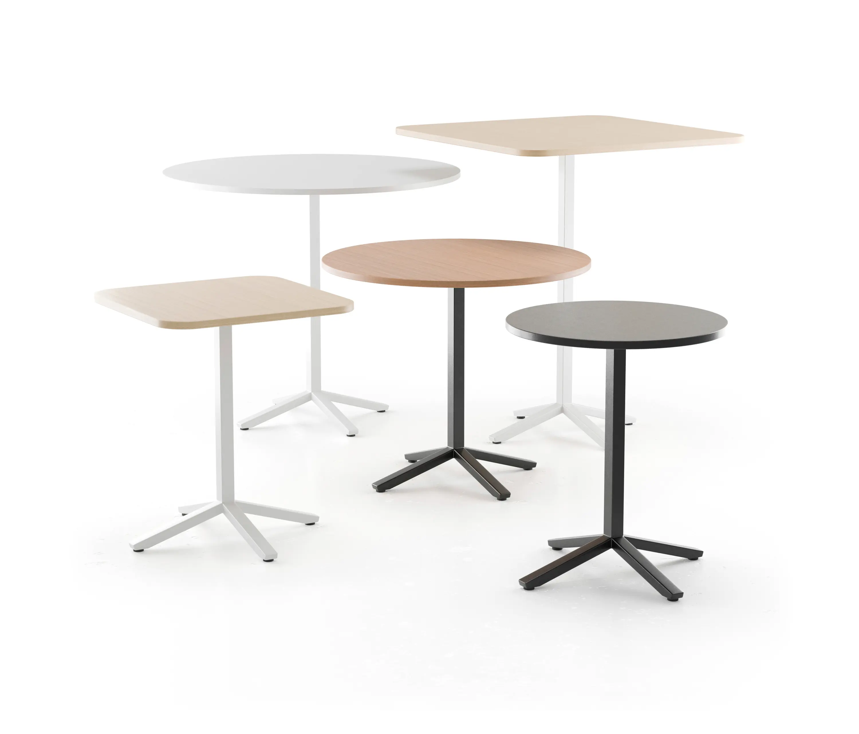 Martela - Alku Table with Cross Base