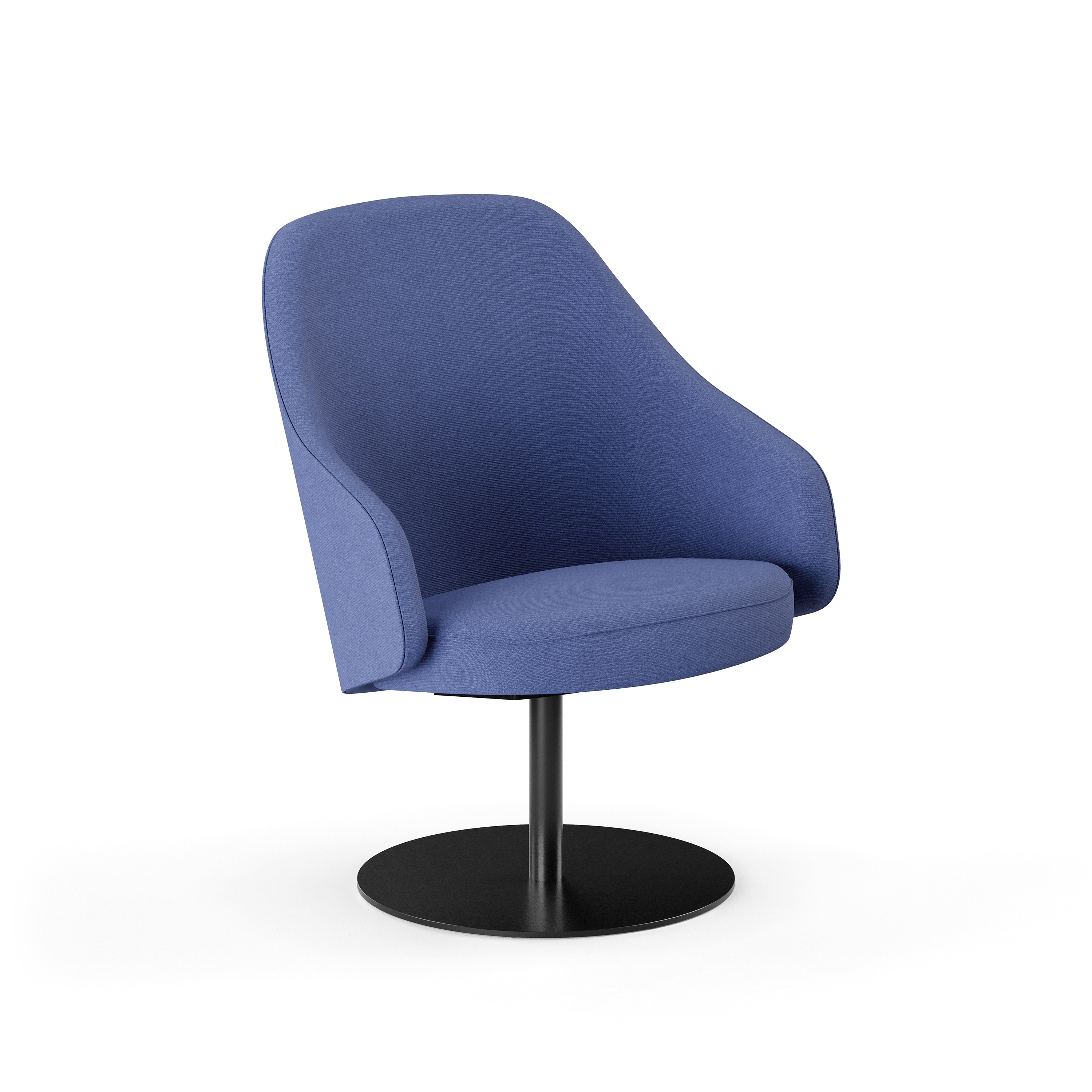 Mostra il prodotto Sola Grande easy chair with disc base and armrests del produttore Martela