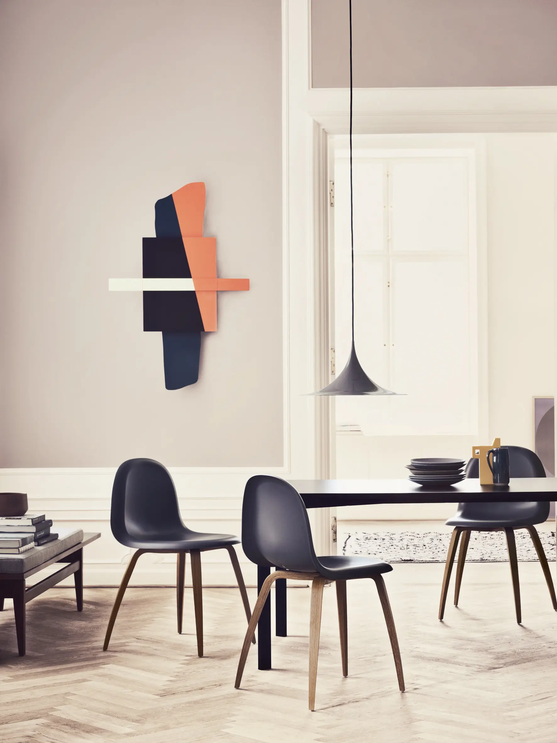 GUBI - Gubi 3D Chair – Center Base