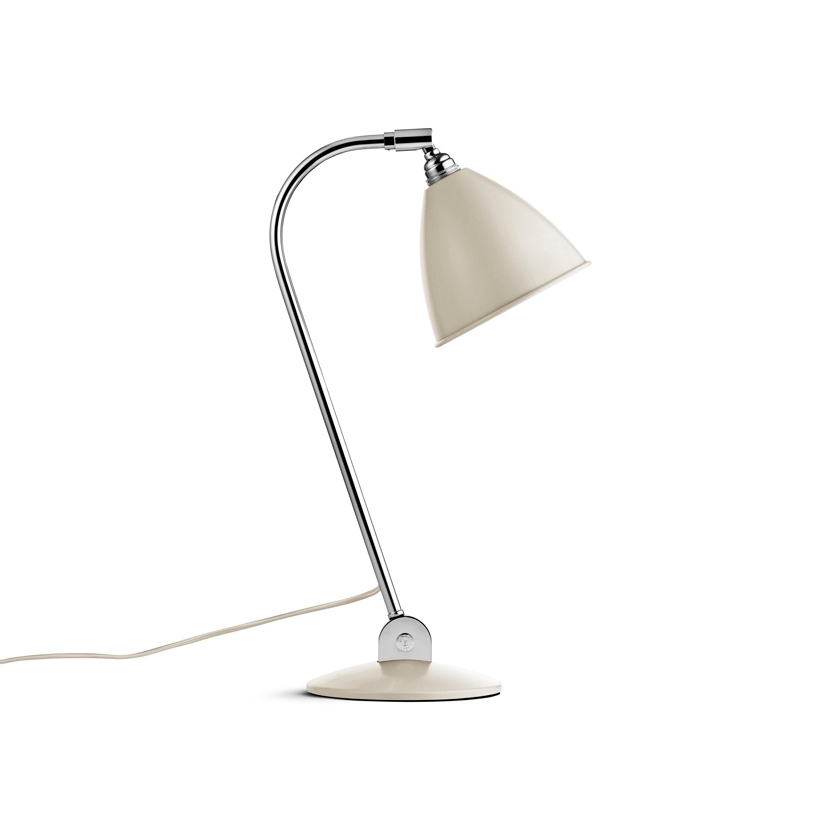 Bestlite BL2 Table lamp | Off-White/Chrome