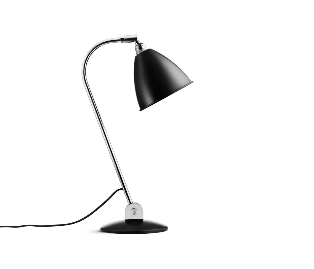 GUBI - Bestlite BL2 Table lamp | Black/Chrome