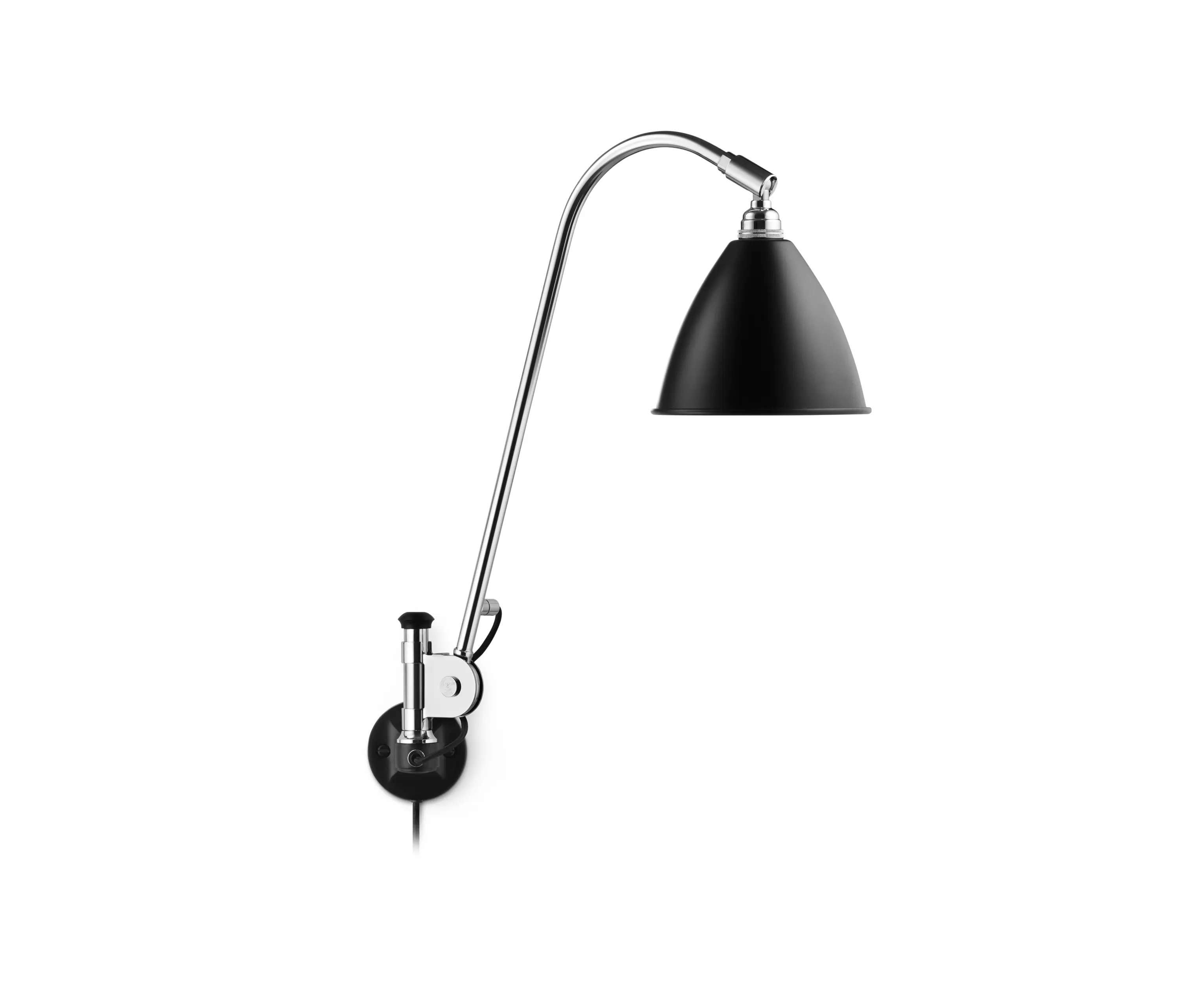 GUBI - Bestlite BL6 Wall lamp | Black/Chrome