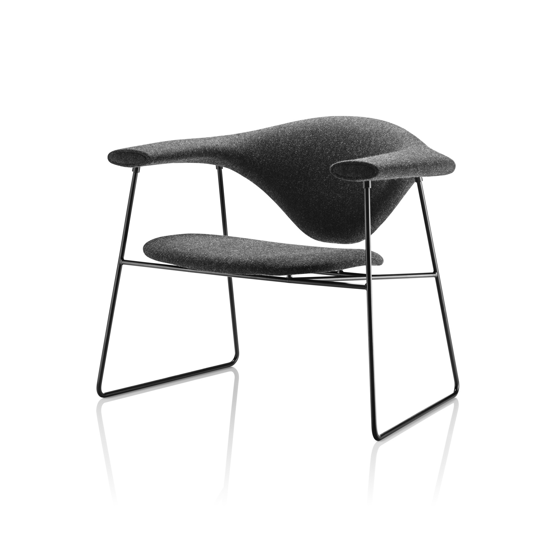 Display product Masculo Sledge Lounge Chair from manufacturer GUBI