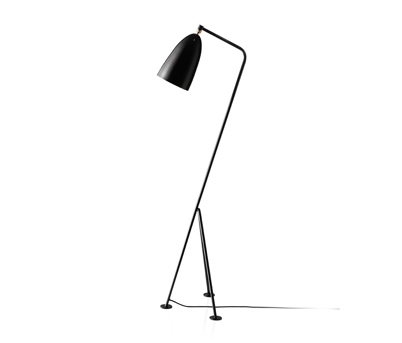Display product Gräshoppa Floor lamp | Jetblack from manufacturer GUBI