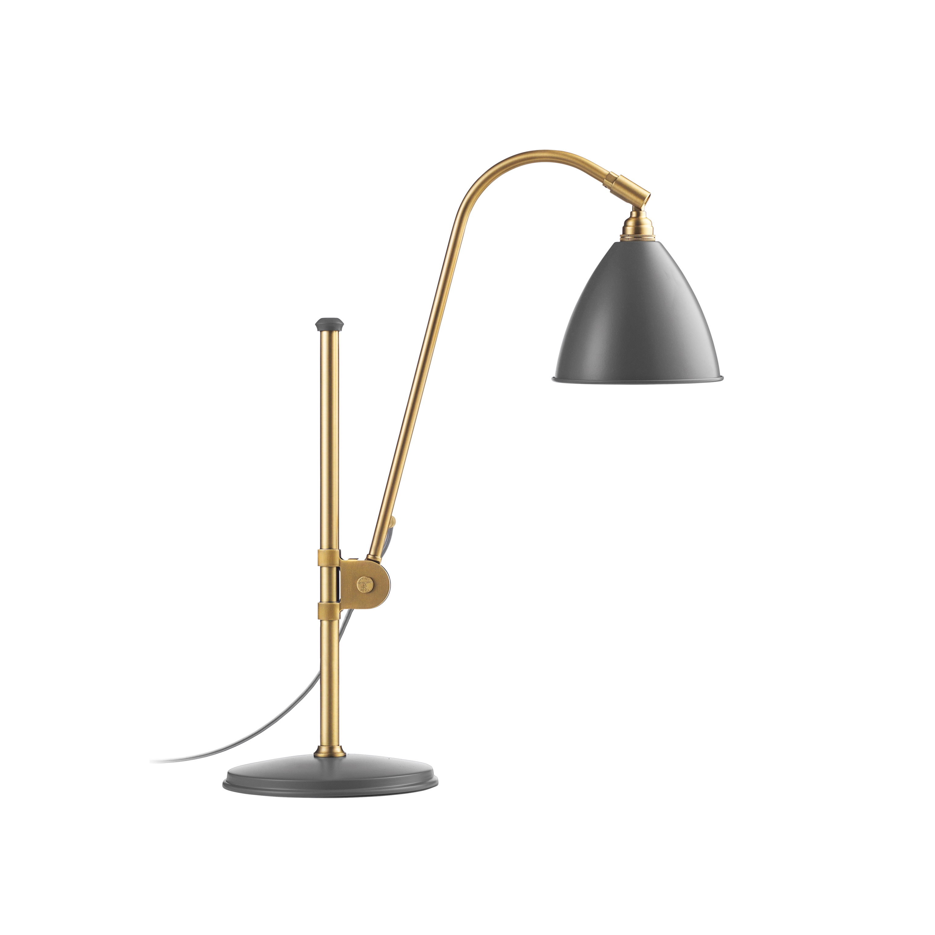 Display product Bestlite BL1 Table lamp | Grey/Brass from manufacturer GUBI