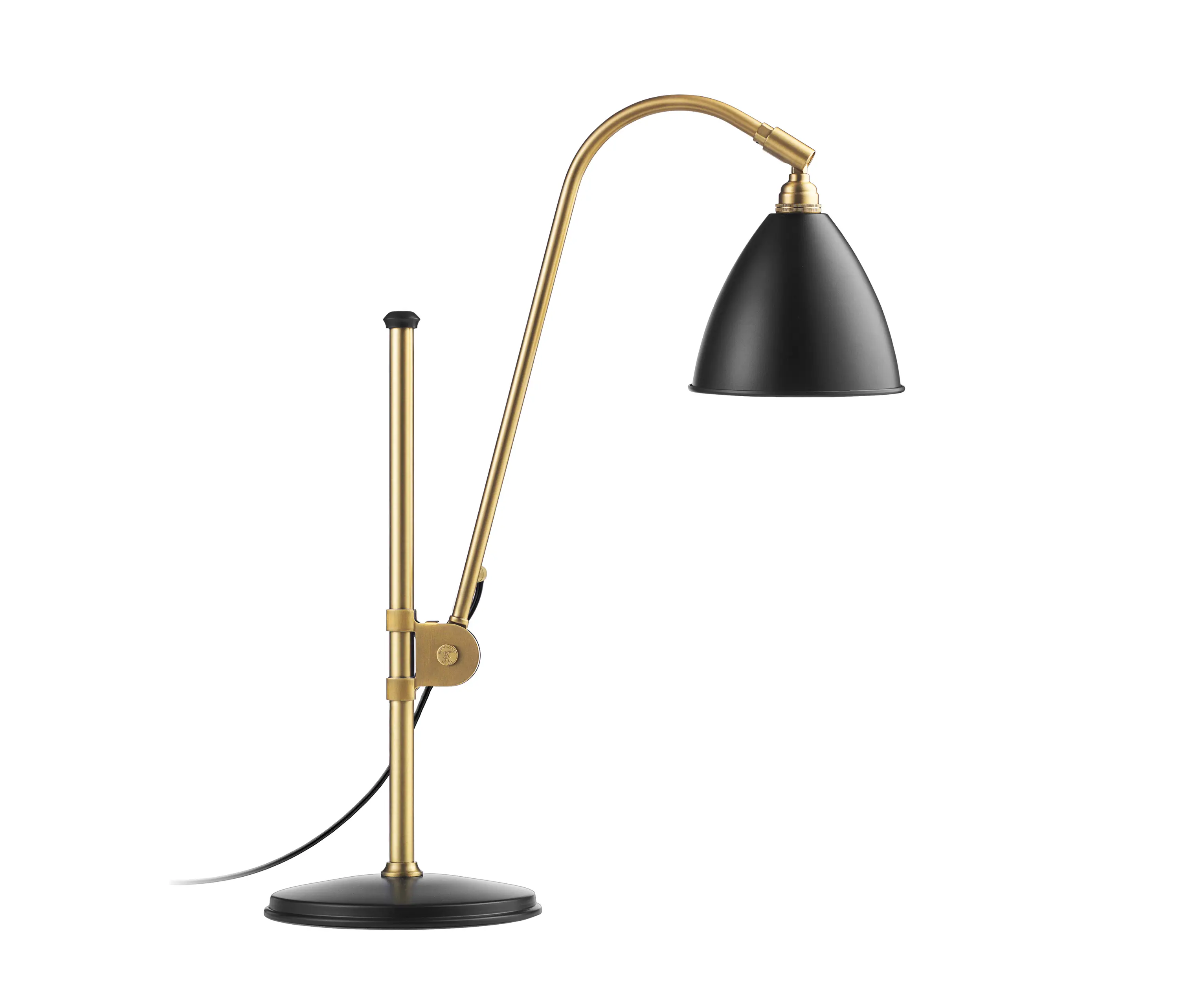 GUBI - Bestlite BL1 Table lamp | Charcoal Black/Brass