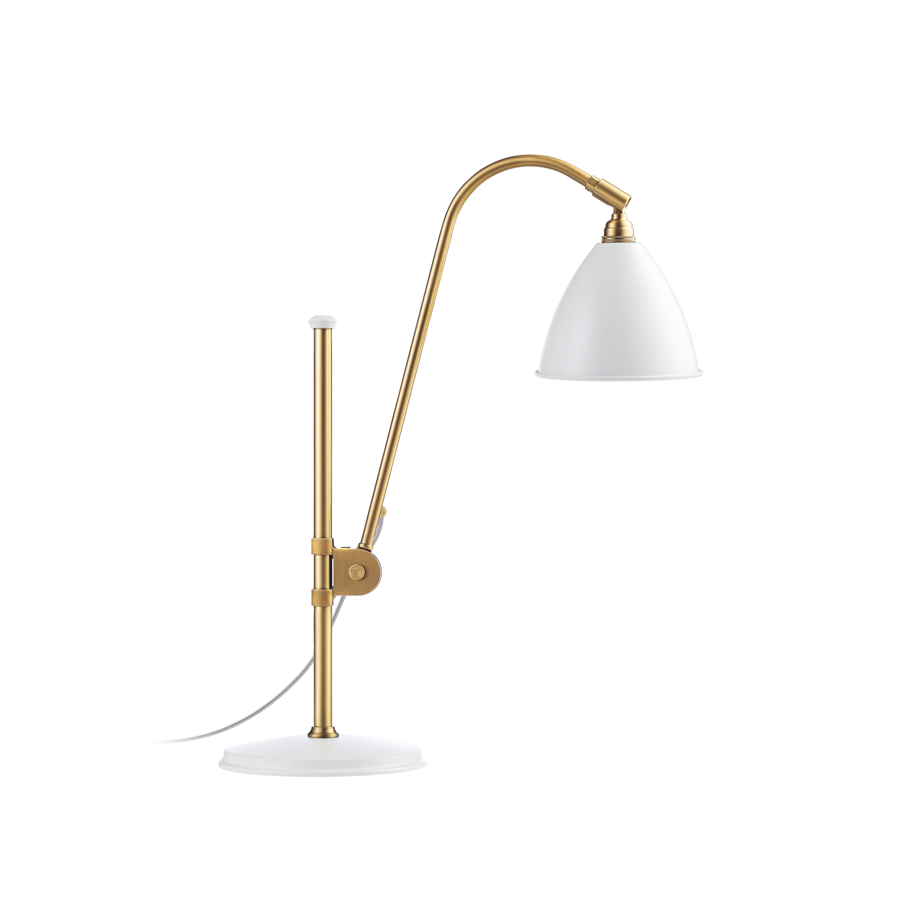 Bestlite BL1 Table lamp | Matt White/Brass