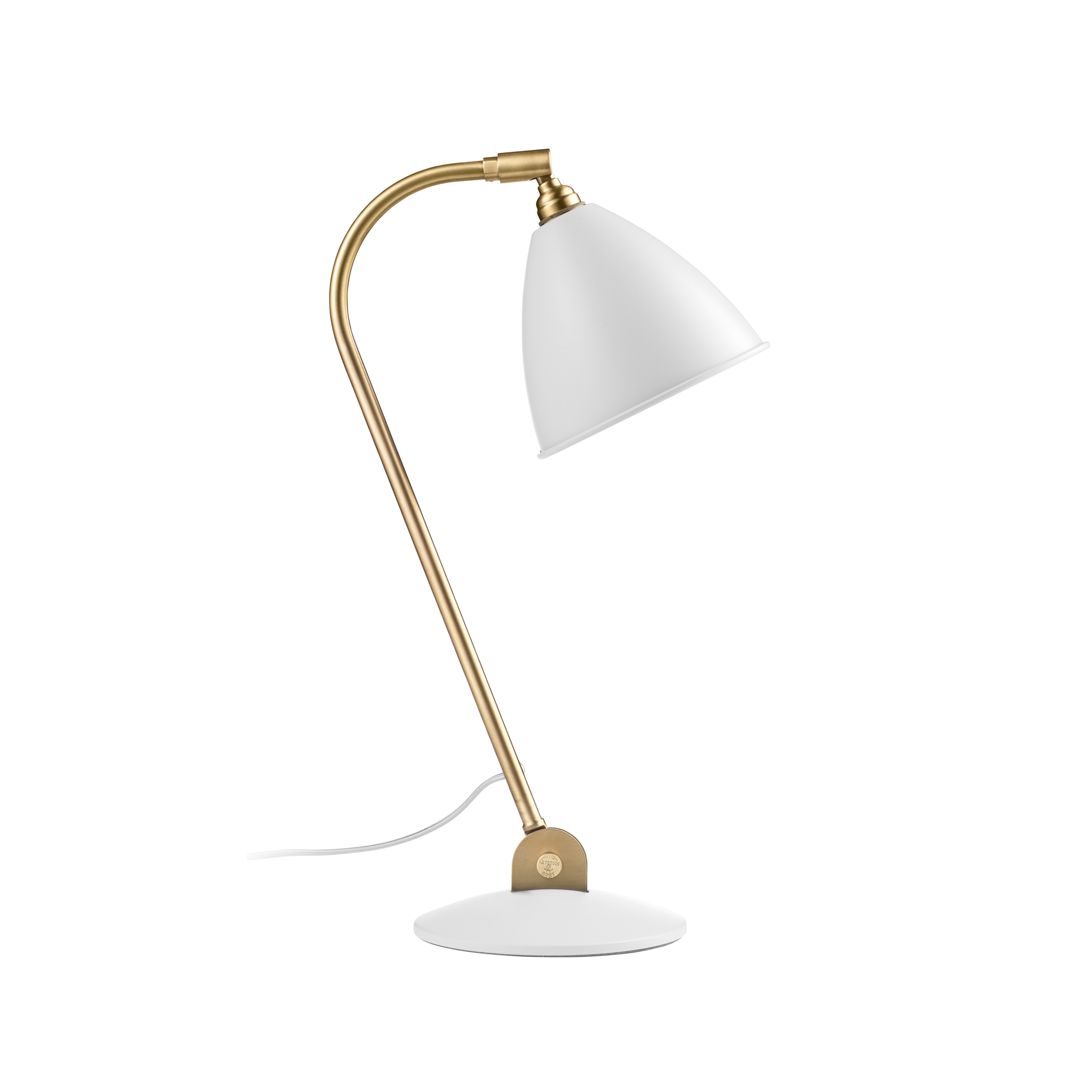 Bestlite BL2 Table lamp | Matt White/Brass