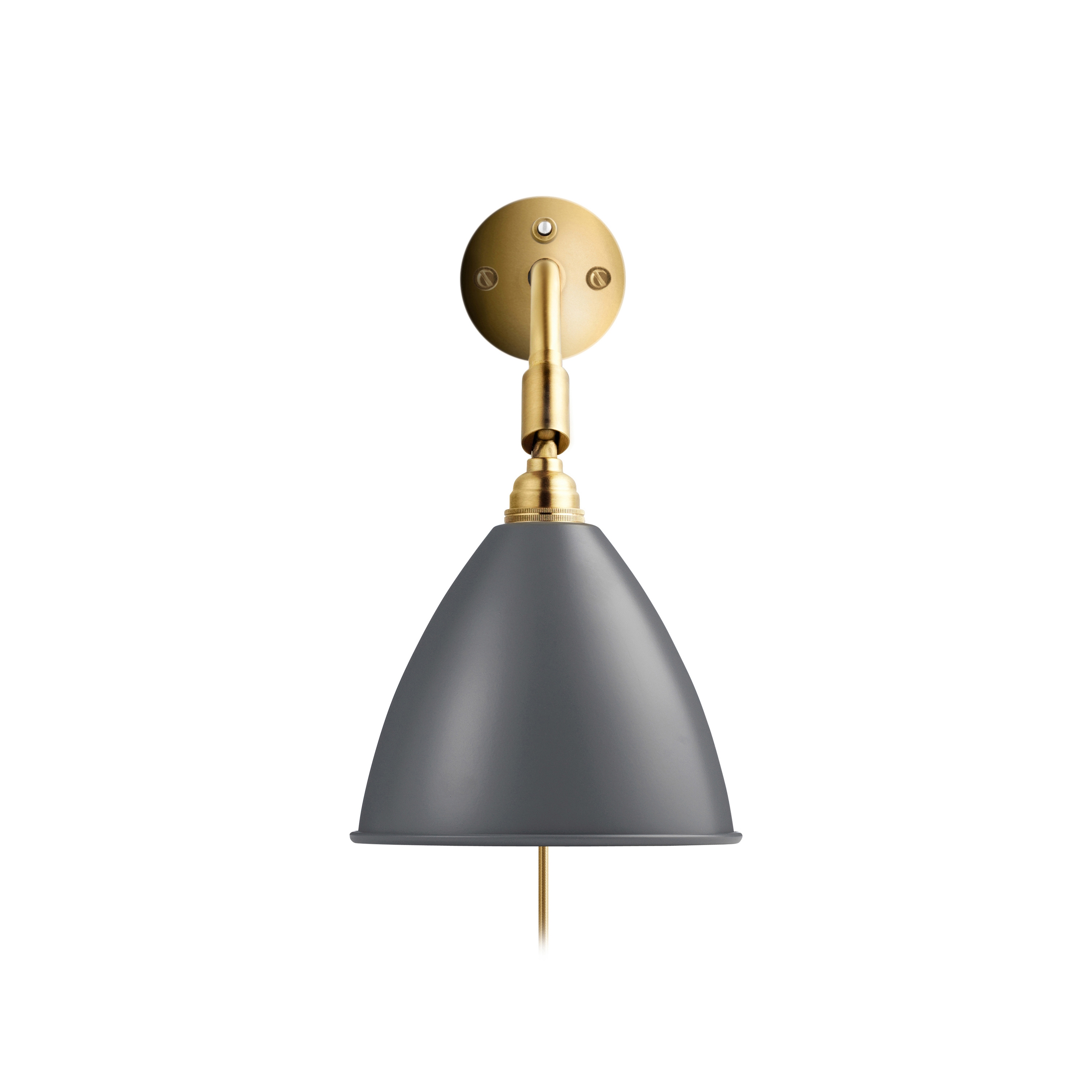 Bestlite BL7 Wall lamp HW | Grey/Brass
