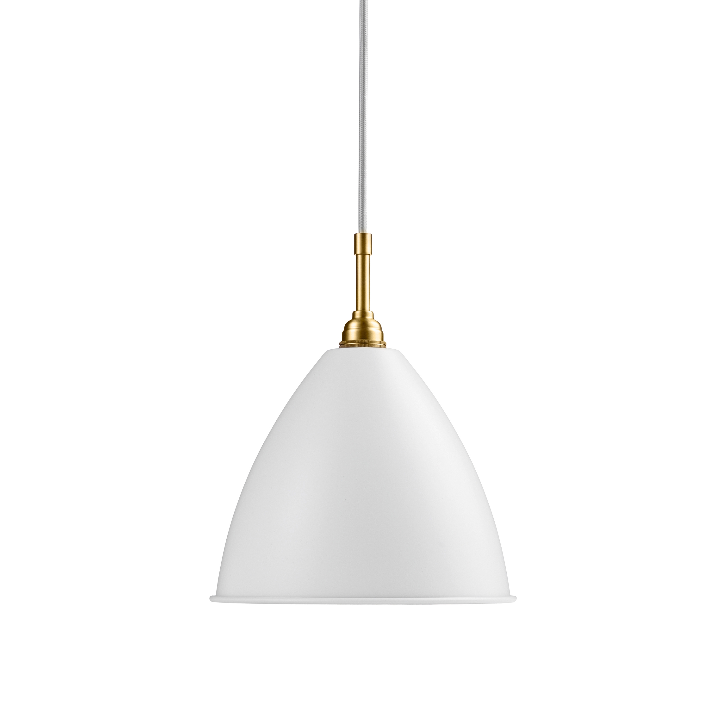 Display product Bestlite BL9 M Pendant | Matt White/Brass from manufacturer GUBI