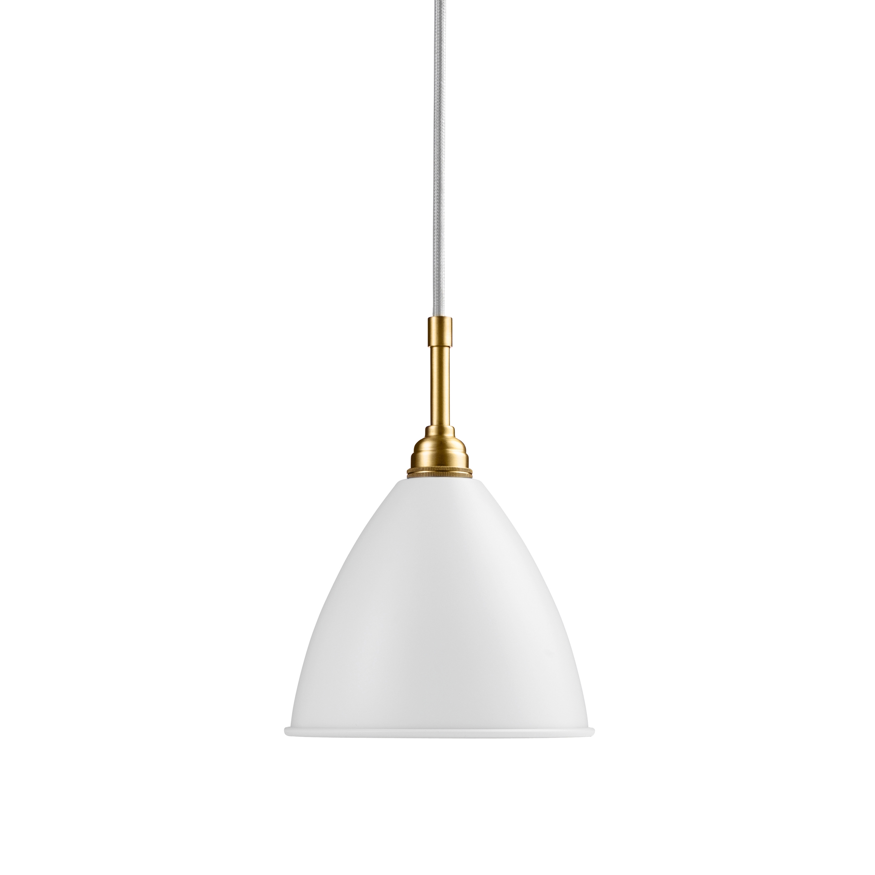 Bestlite BL9 S Pendant | Matt White/Brass
