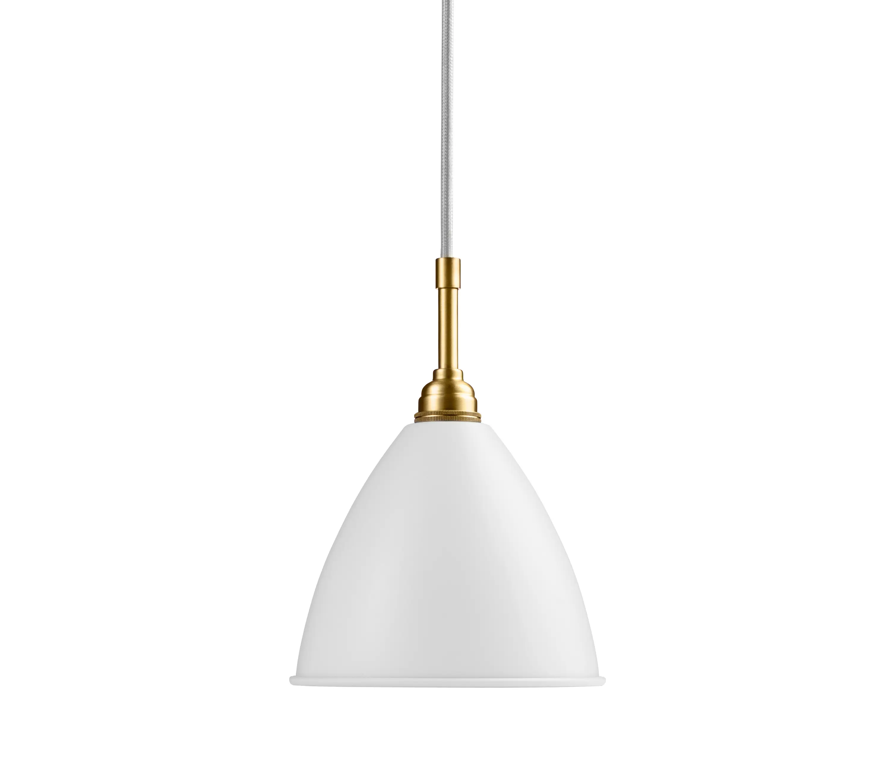 GUBI - Bestlite BL9 S Pendant | Matt White/Brass