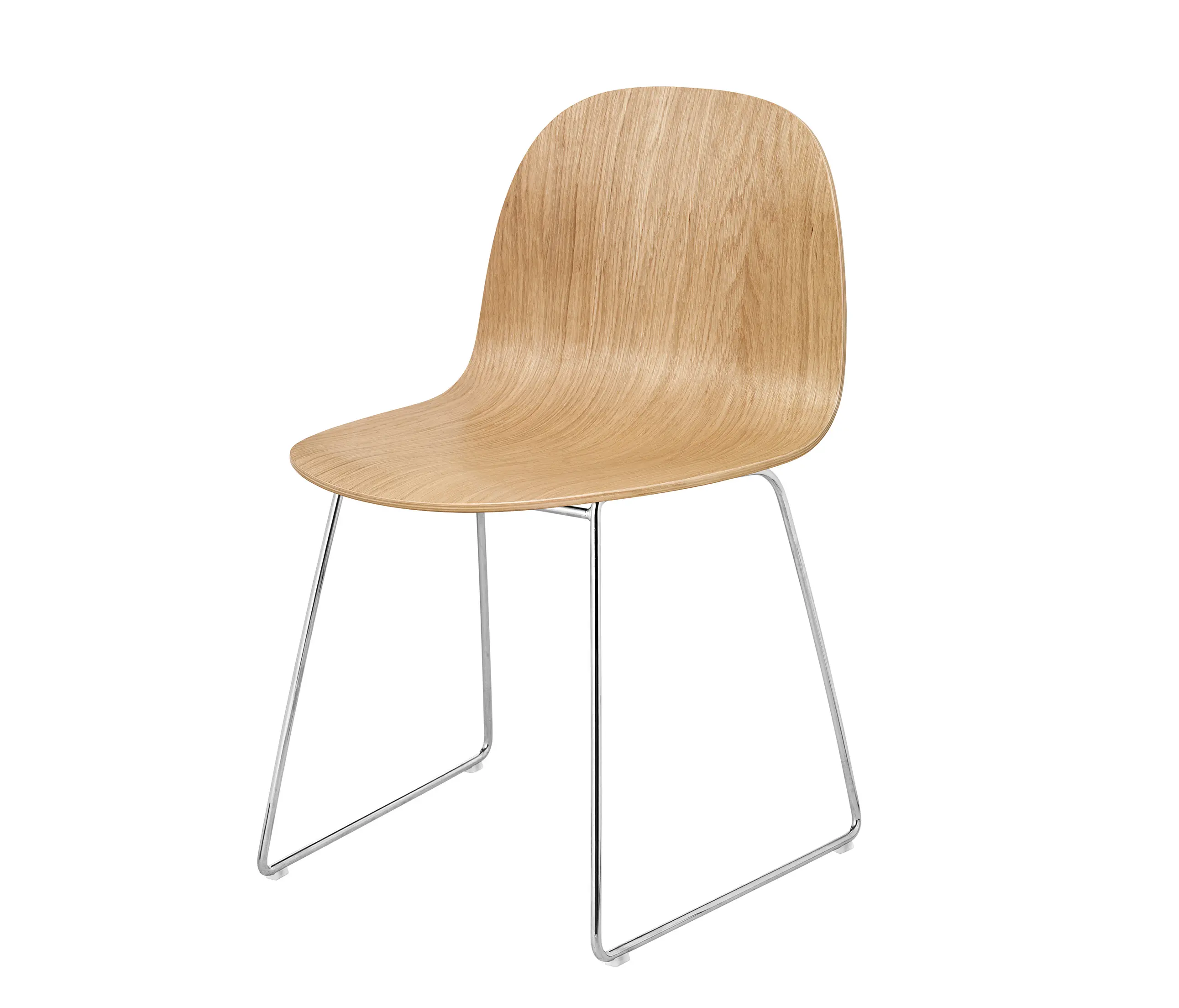 GUBI - Gubi 2D Chair – Sledge Base