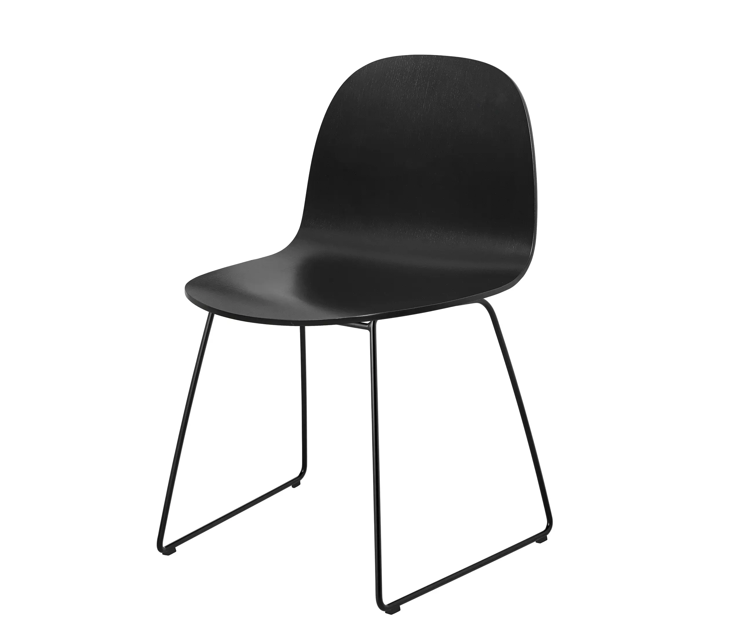 GUBI - Gubi 2D Chair – Sledge Base