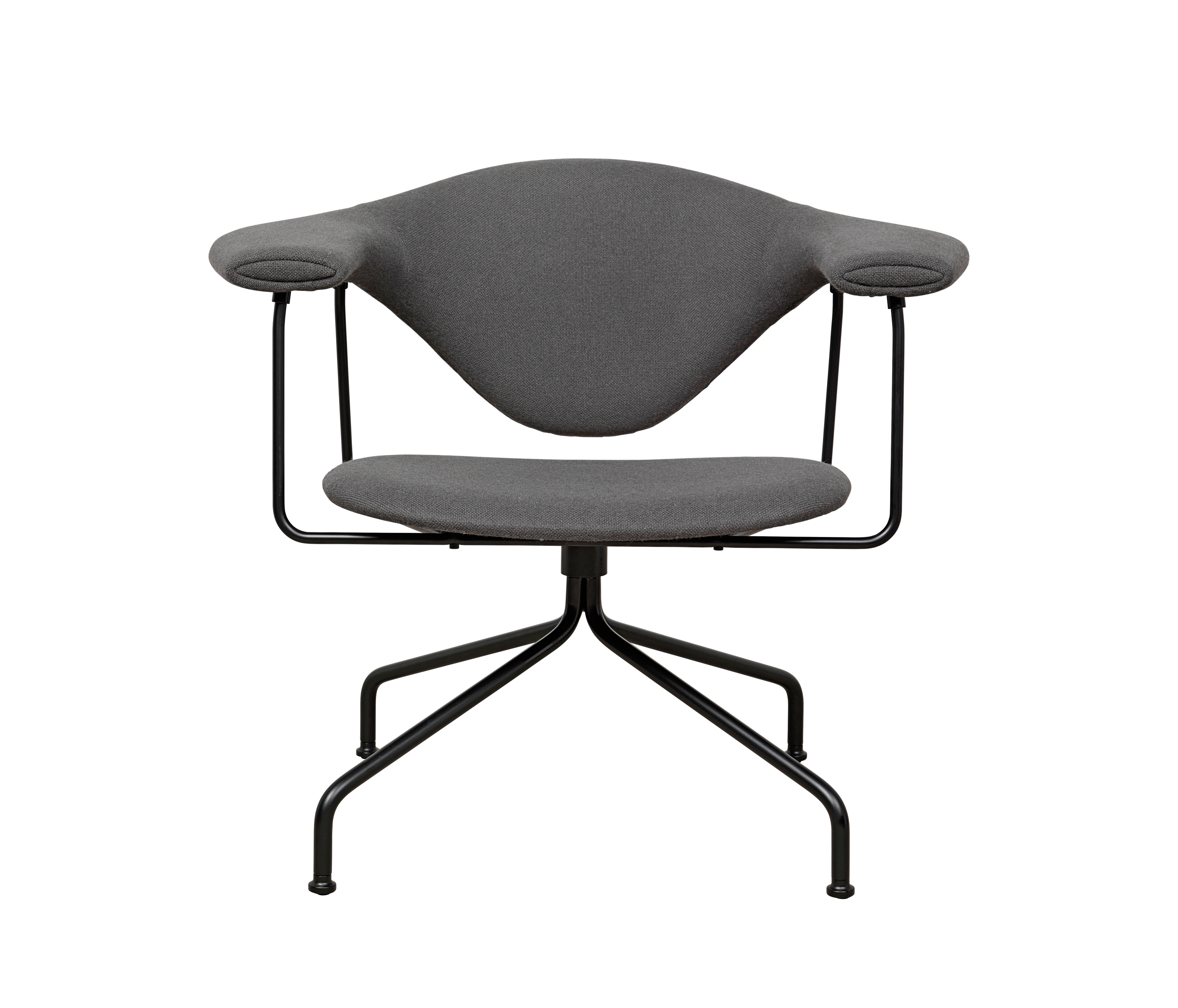Display product Masculo Swivel Lounge Chair from manufacturer GUBI