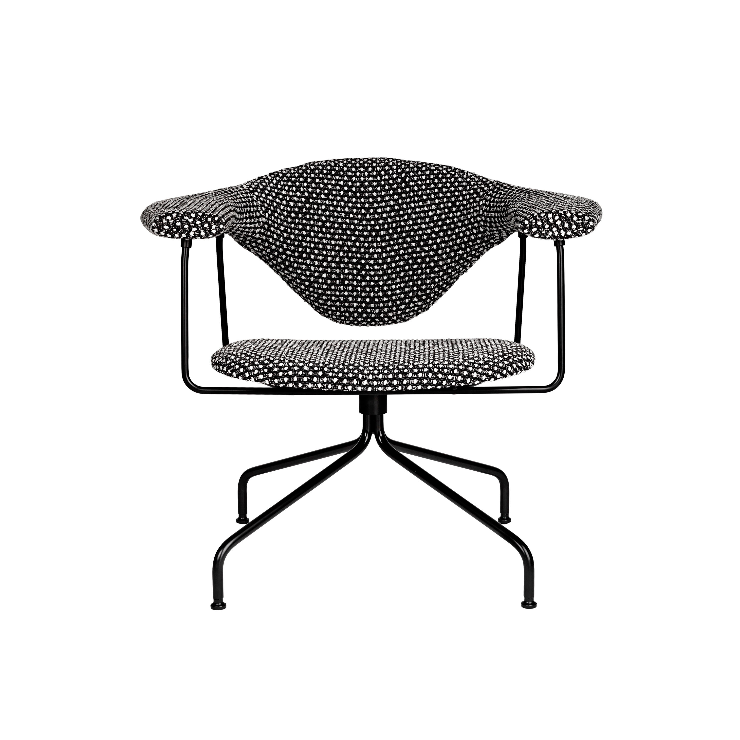 Display product Masculo Swivel Lounge Chair from manufacturer GUBI