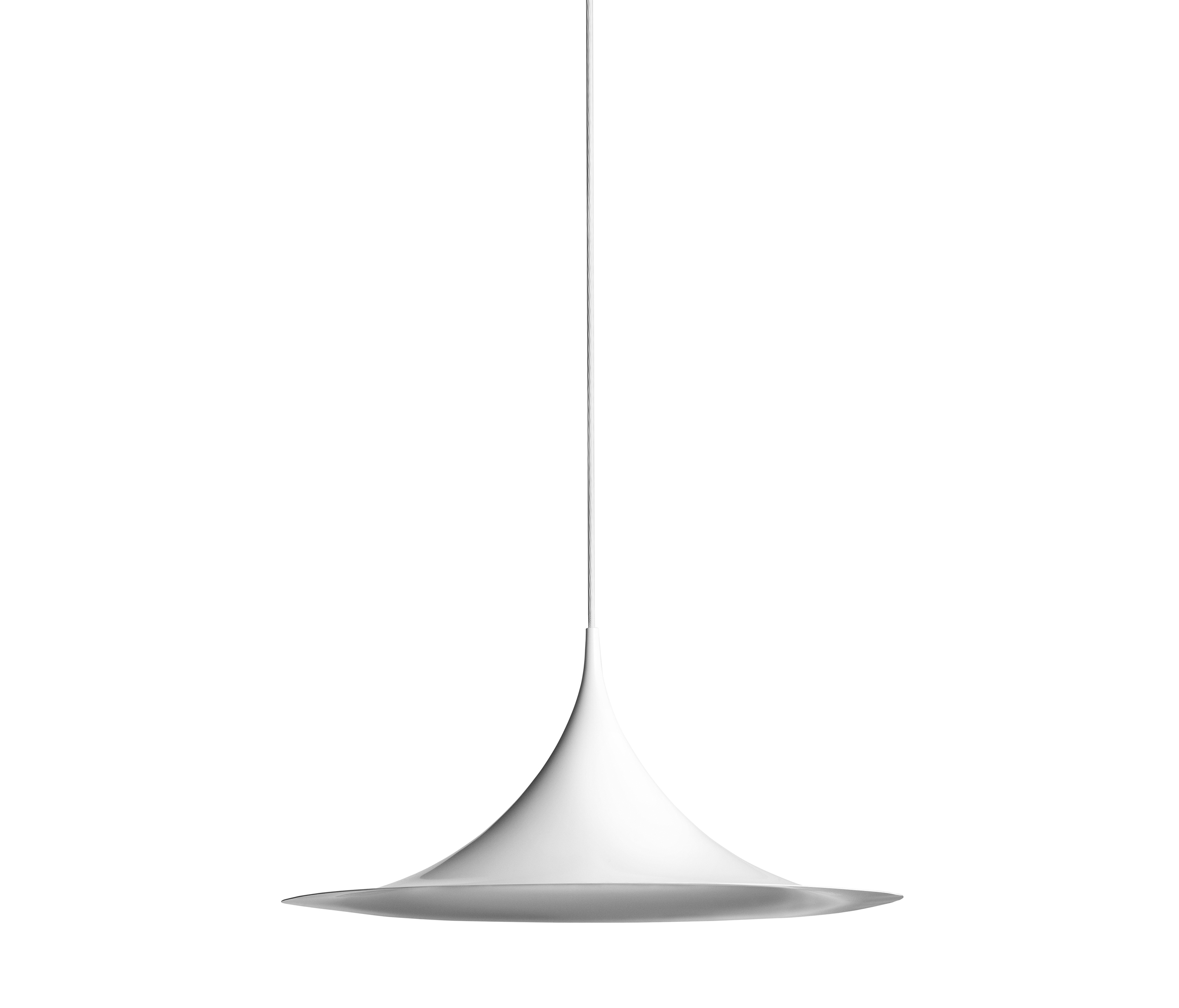 Display product Semi Pendant S | Matt white from manufacturer GUBI