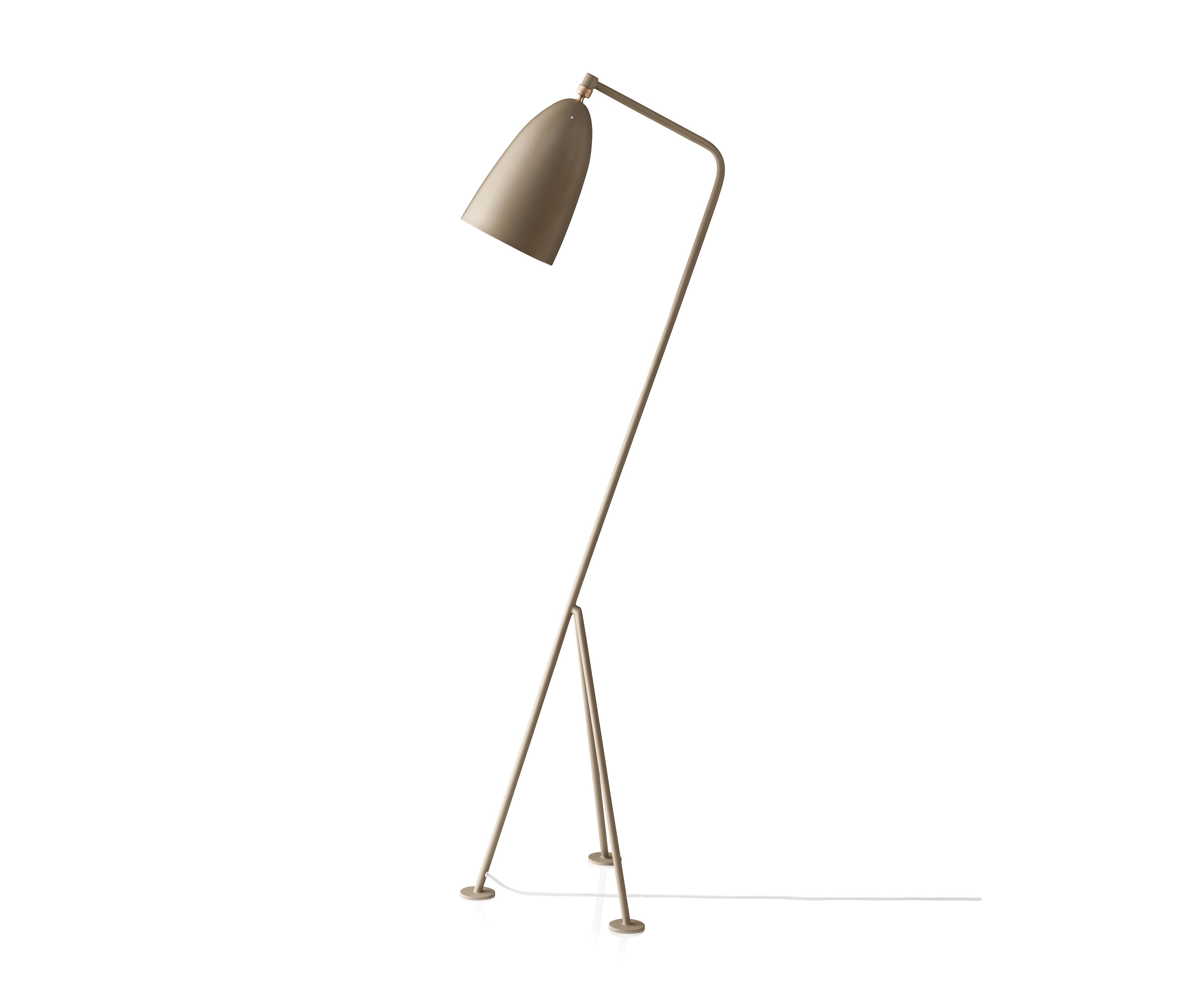 Display product Gräshoppa Floor lamp | Warm Grey from manufacturer GUBI