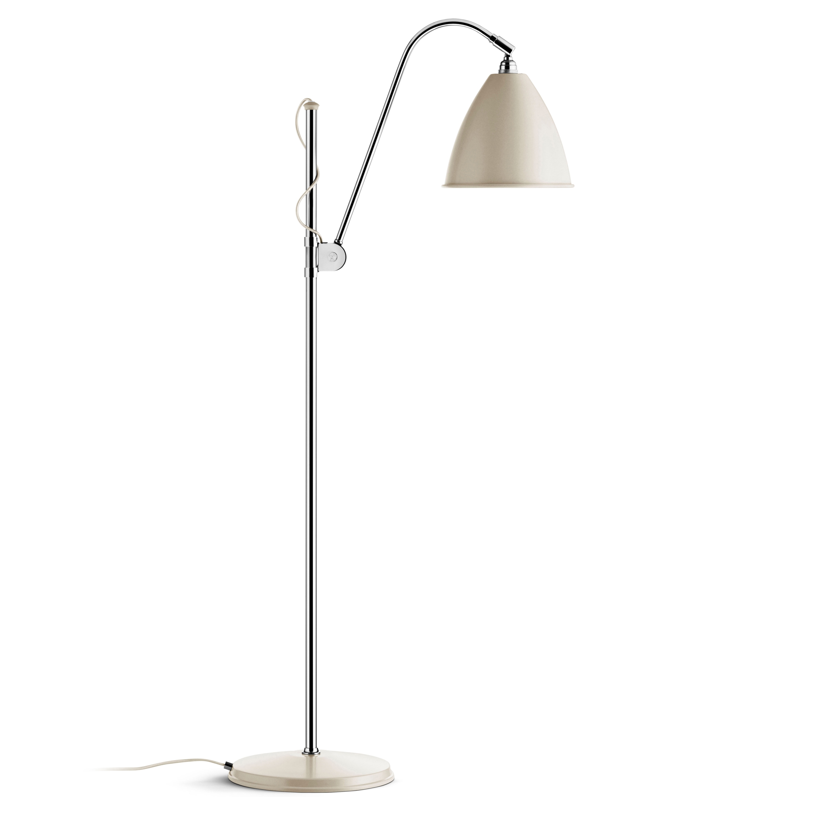 Display product Bestlite BL3 M Floor lamp | Off-White/Chrome from manufacturer GUBI