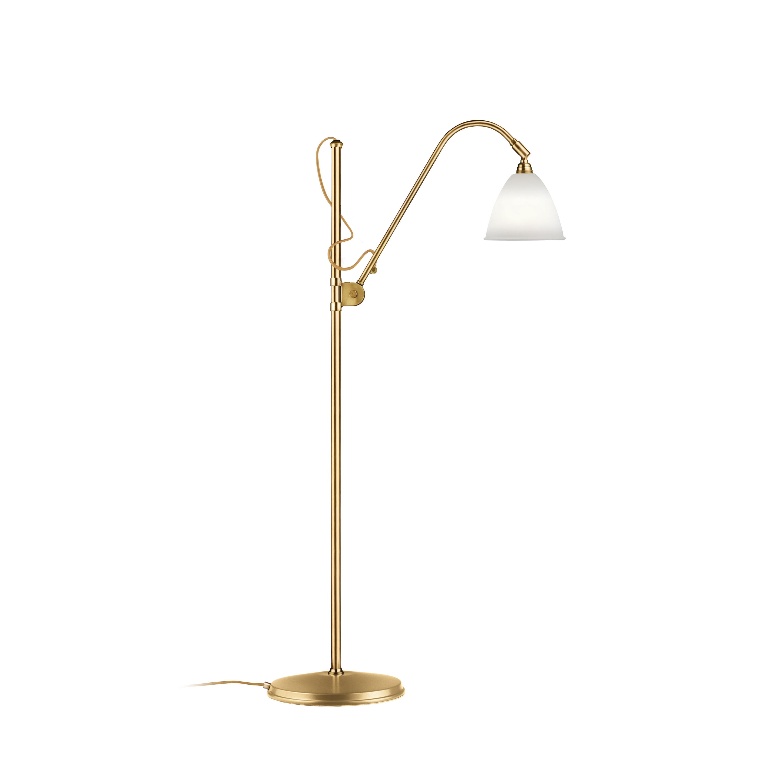 Display product Bestlite BL3 S Floor lamp | Bone China/Brass from manufacturer GUBI
