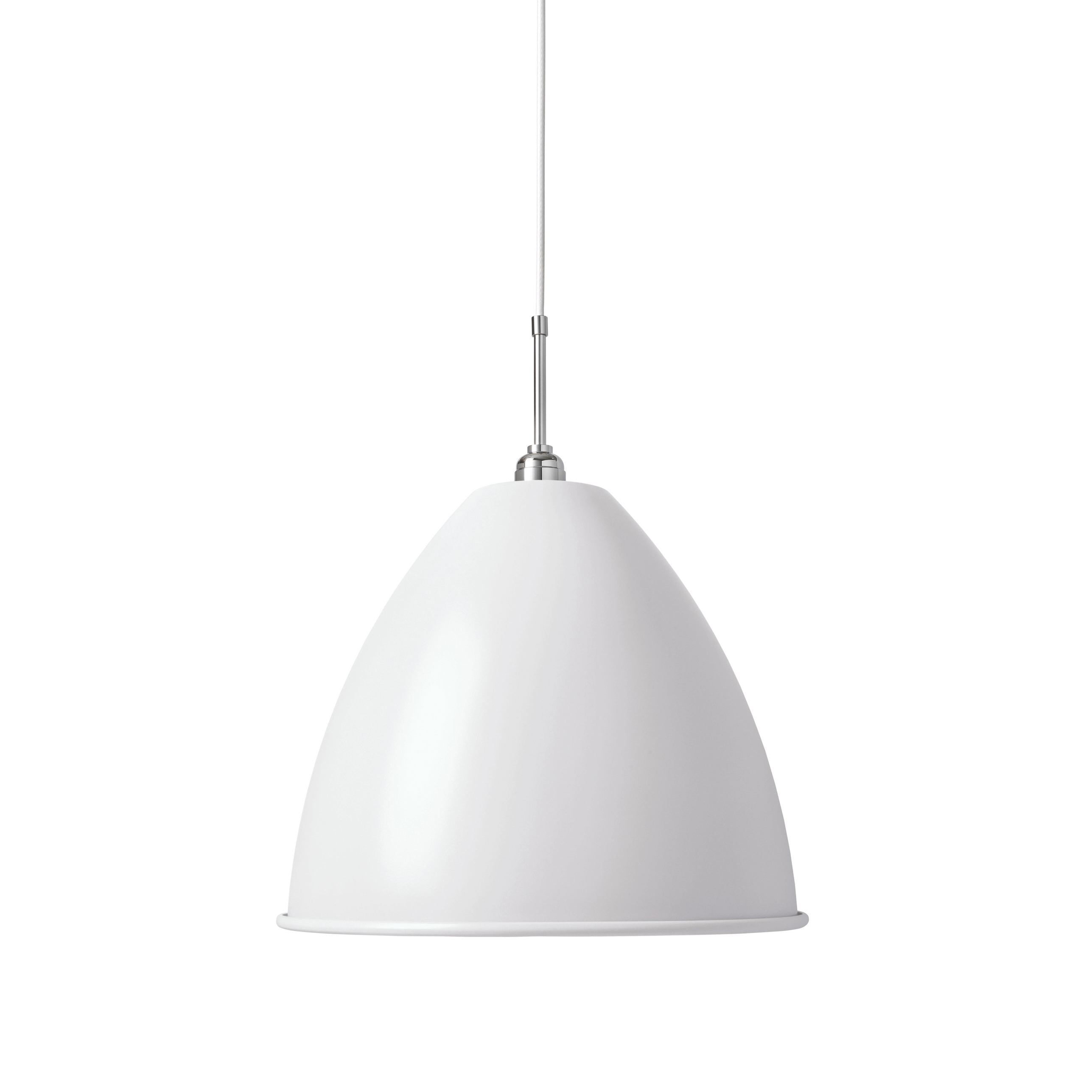 Display product Bestlite BL9 L Pendant | Matt White/Chrome from manufacturer GUBI