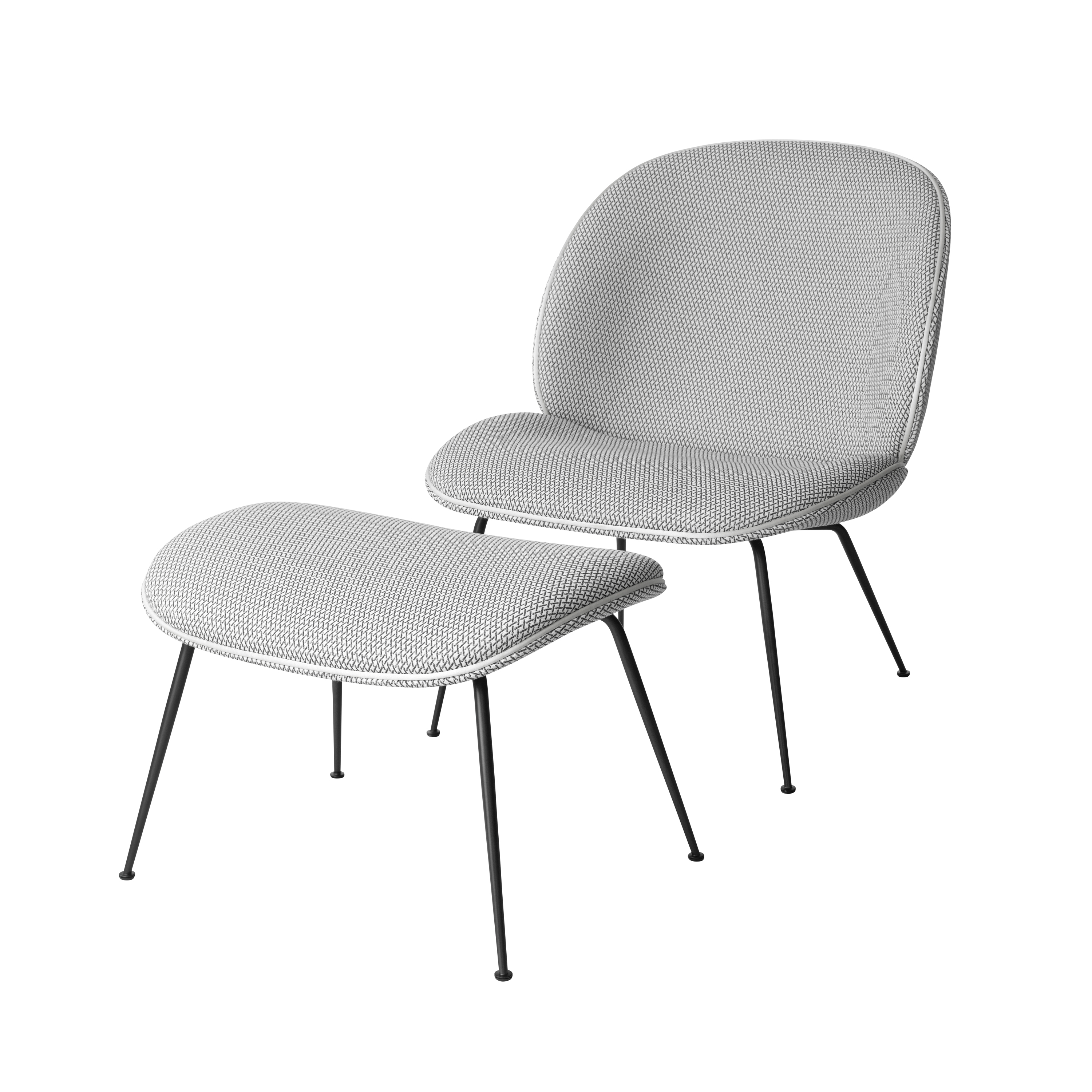 Beetle Lounge Chair and Stool