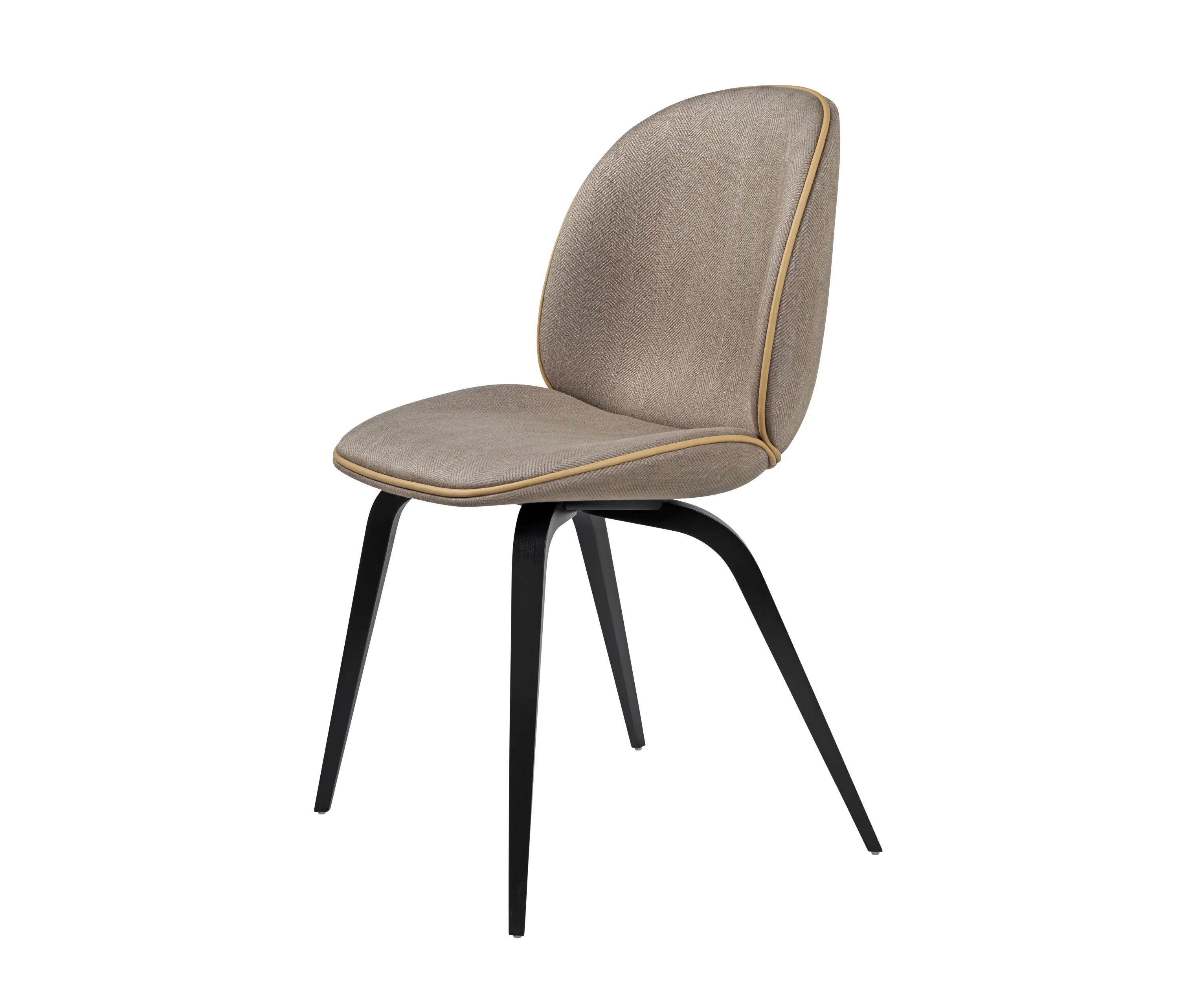 GUBI - Beetle Chair – wood base