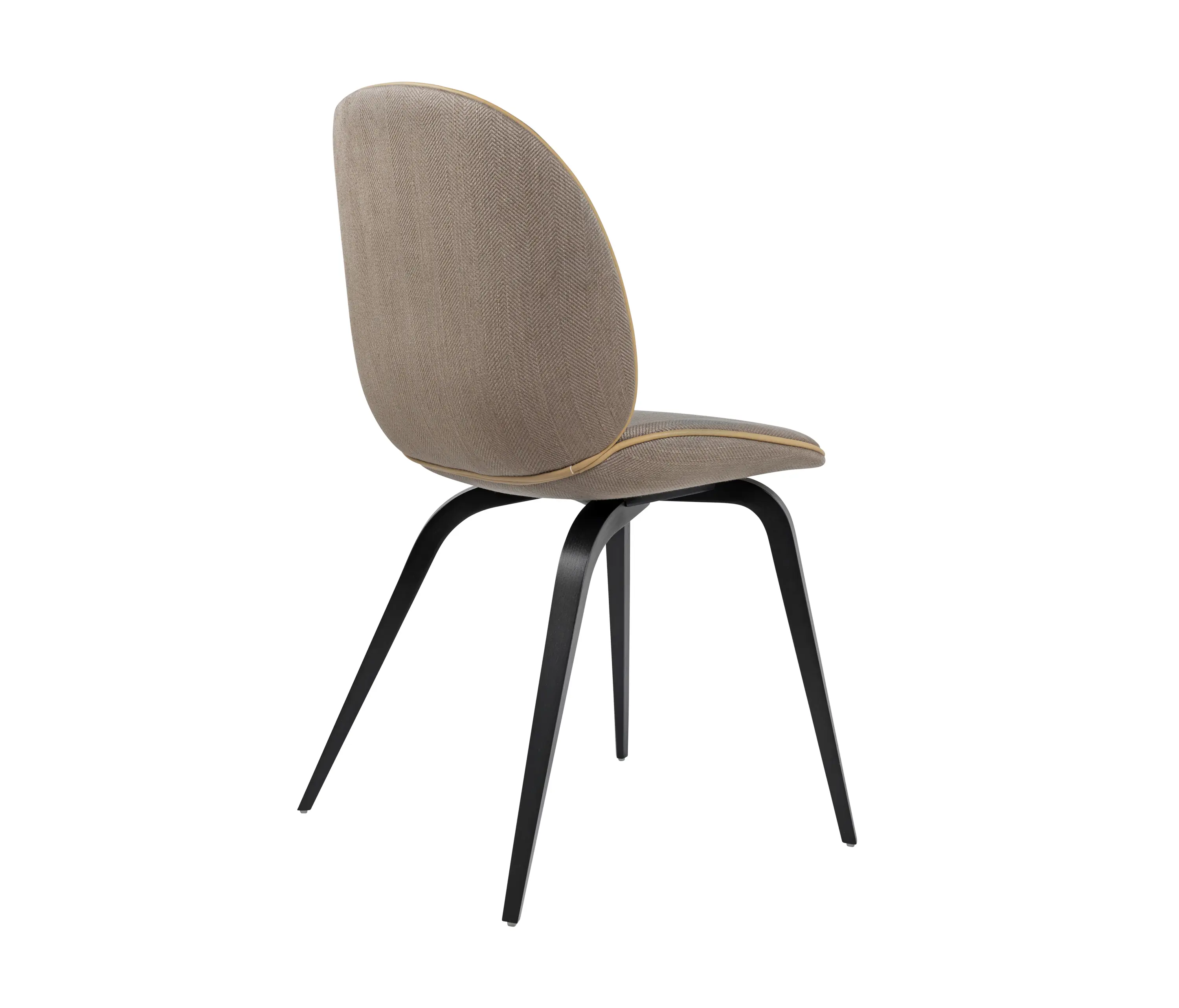 GUBI - Beetle Chair – wood base