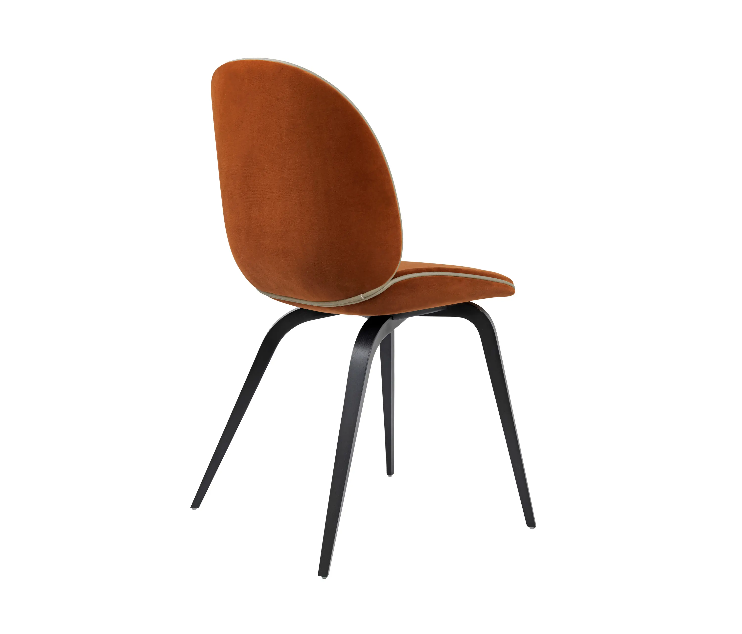 GUBI - Beetle Chair – wood base
