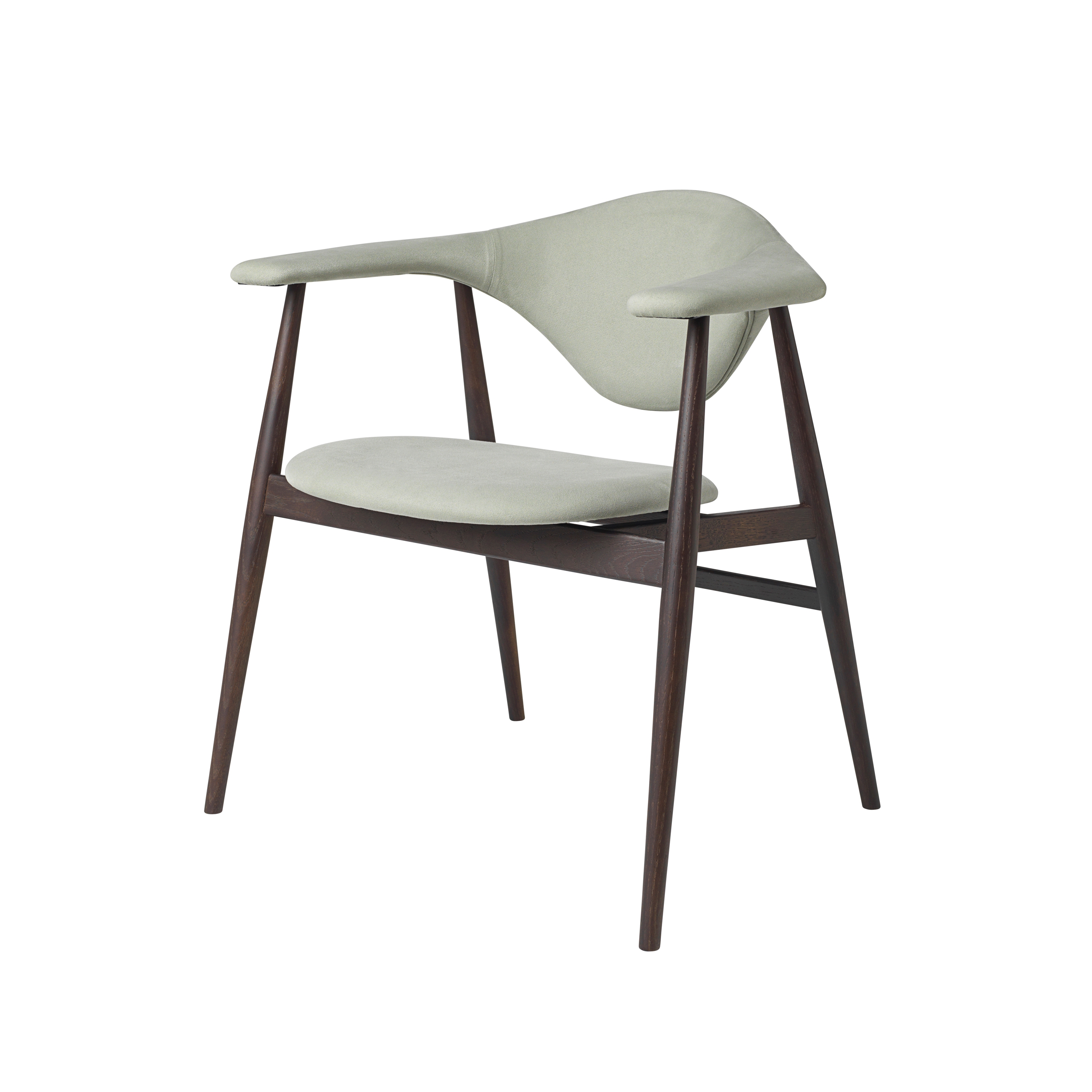 Display product Masculo Chair – wood base from manufacturer GUBI