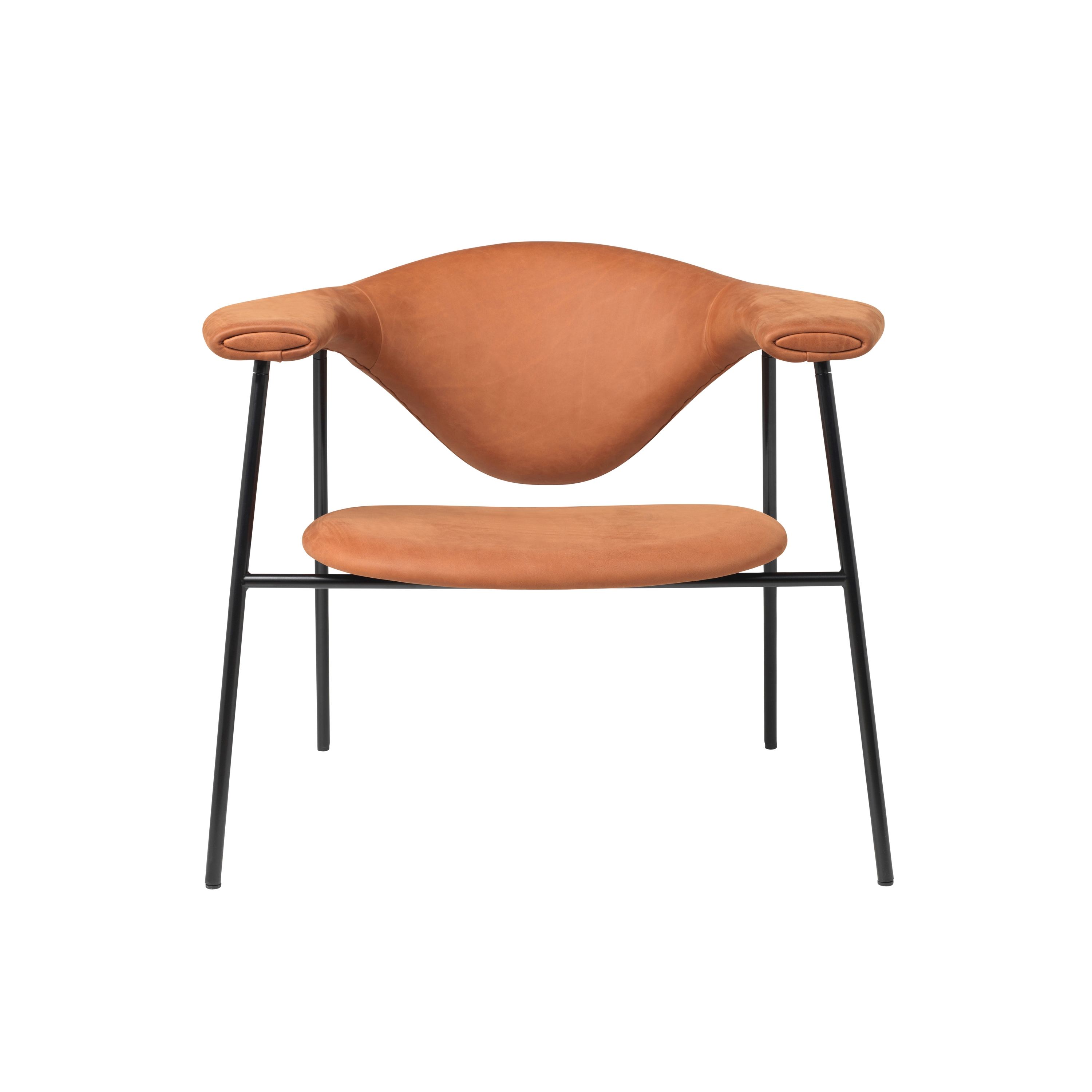Display product Masculo Lounge Chair – 4-legged metal version from manufacturer GUBI