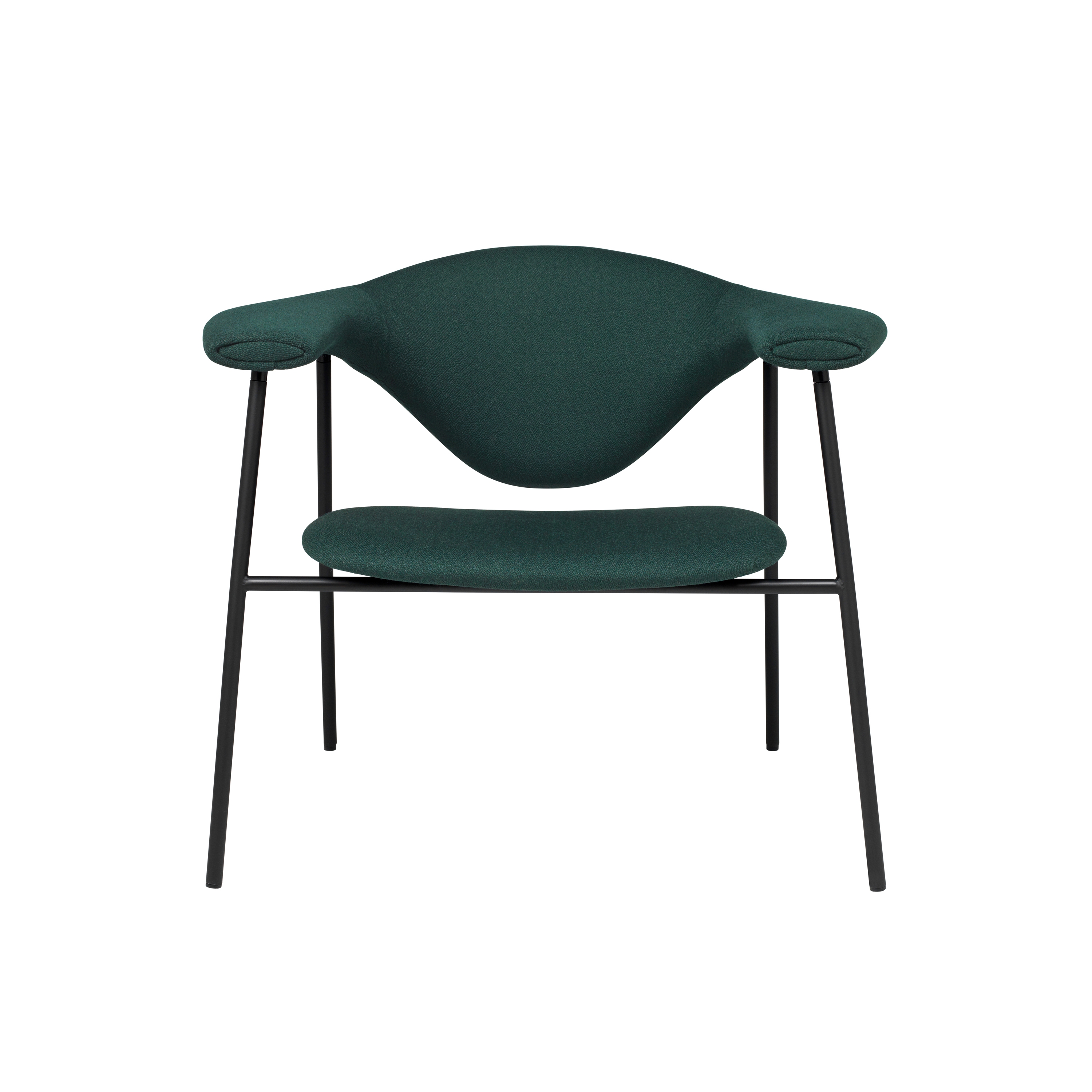 Display product Masculo Lounge Chair – 4-legged metal version from manufacturer GUBI