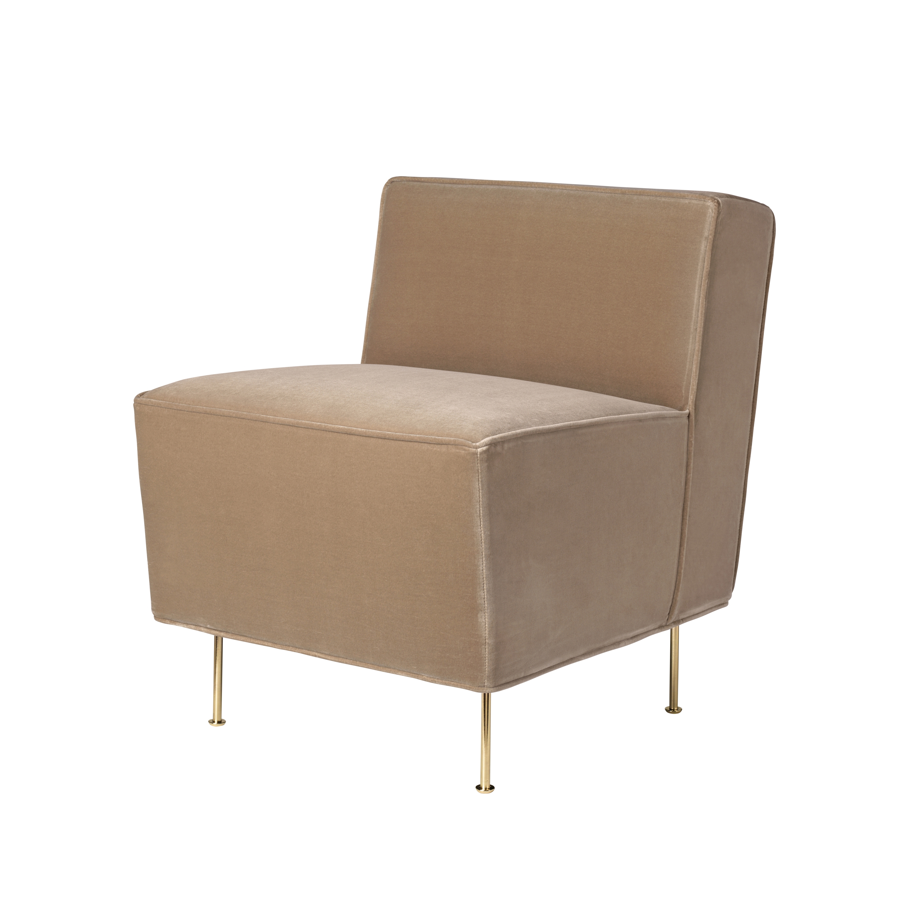 Display product Modern Line Lounge Chair - Dining Height from manufacturer GUBI