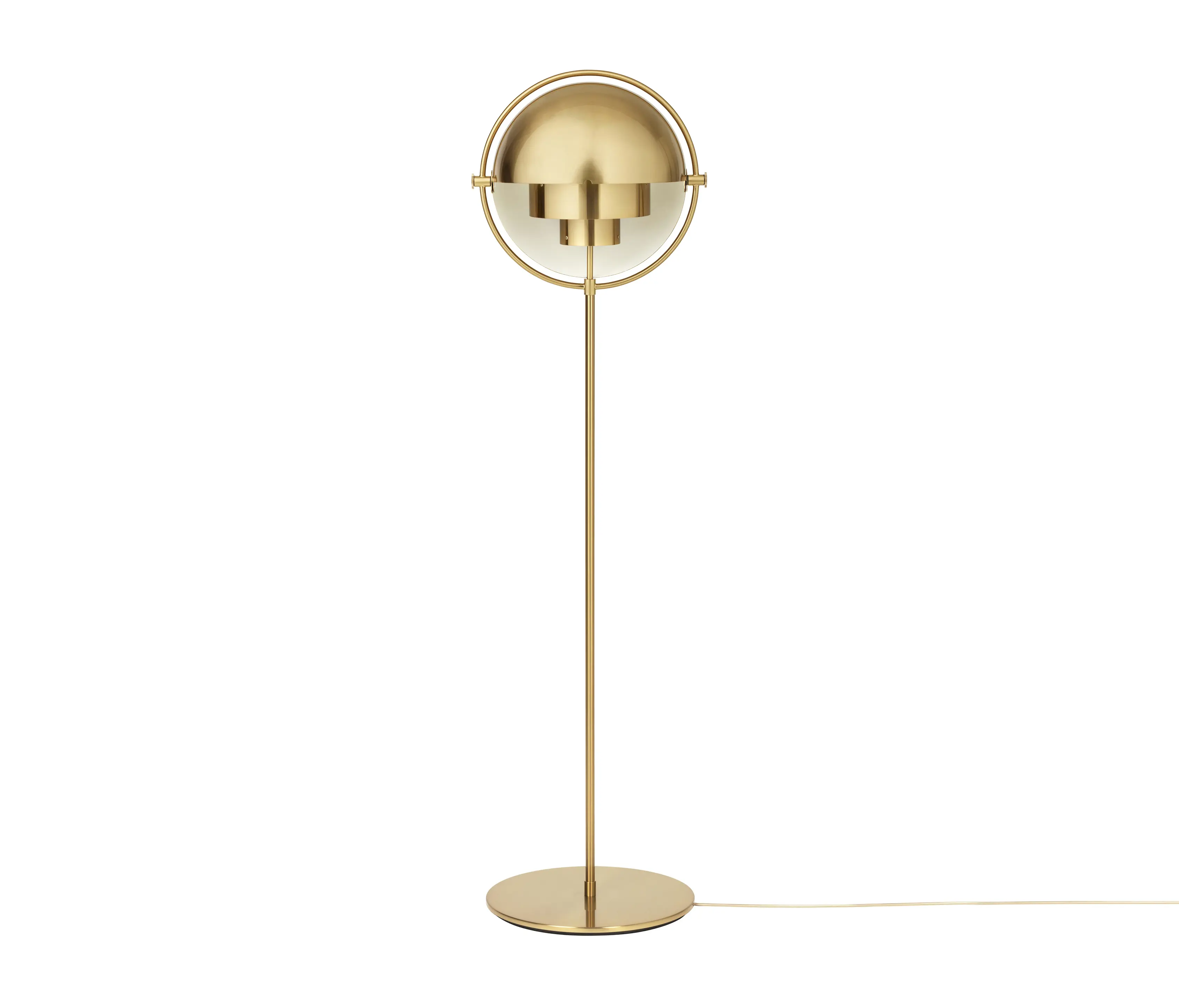 GUBI - Multi-Lite Floor Lamp | All Brass