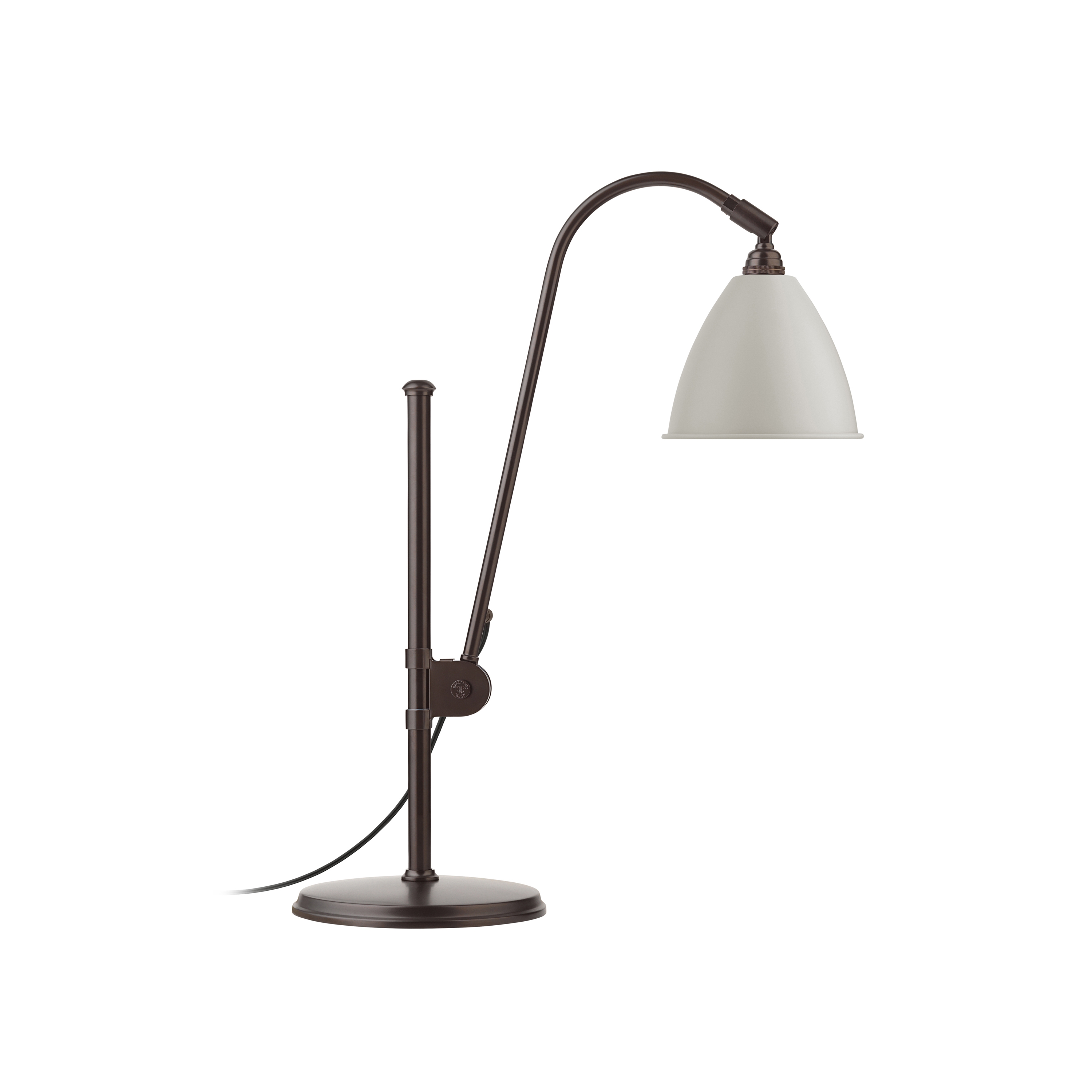 Display product Bestlite BL1 Table lamp | Black Brass/Classic White from manufacturer GUBI
