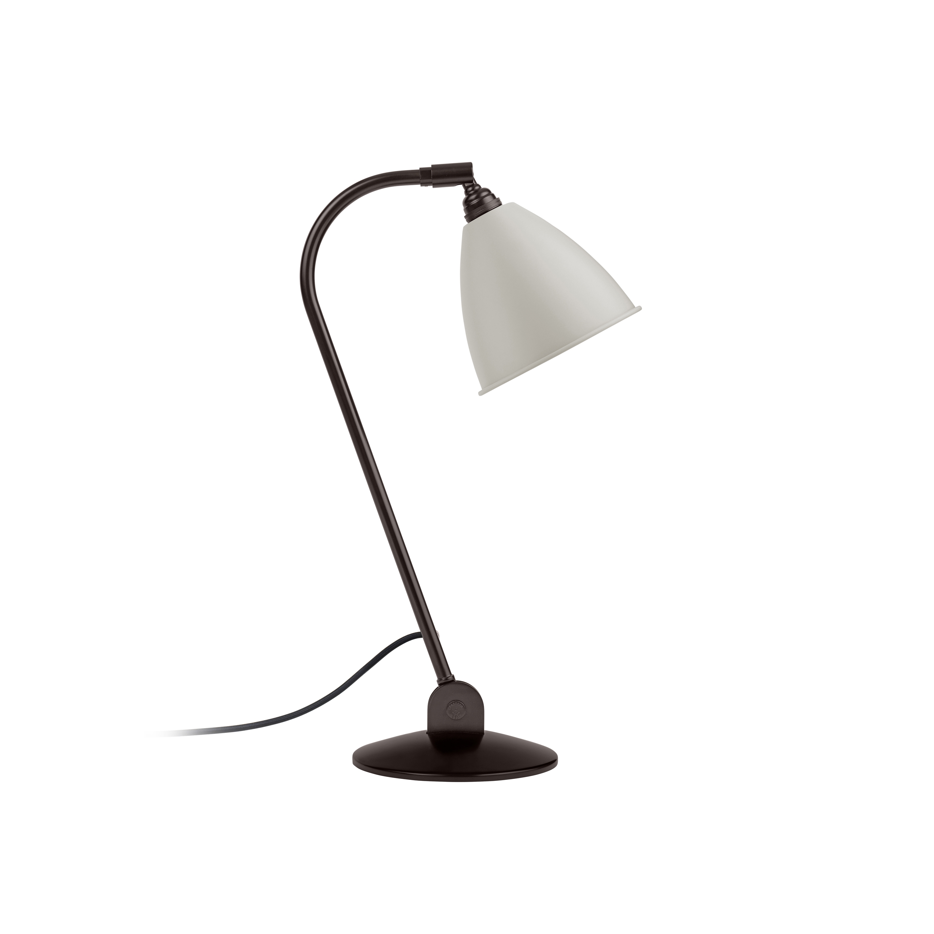 Bestlite BL2 Table lamp | All Black Brass/Classic White