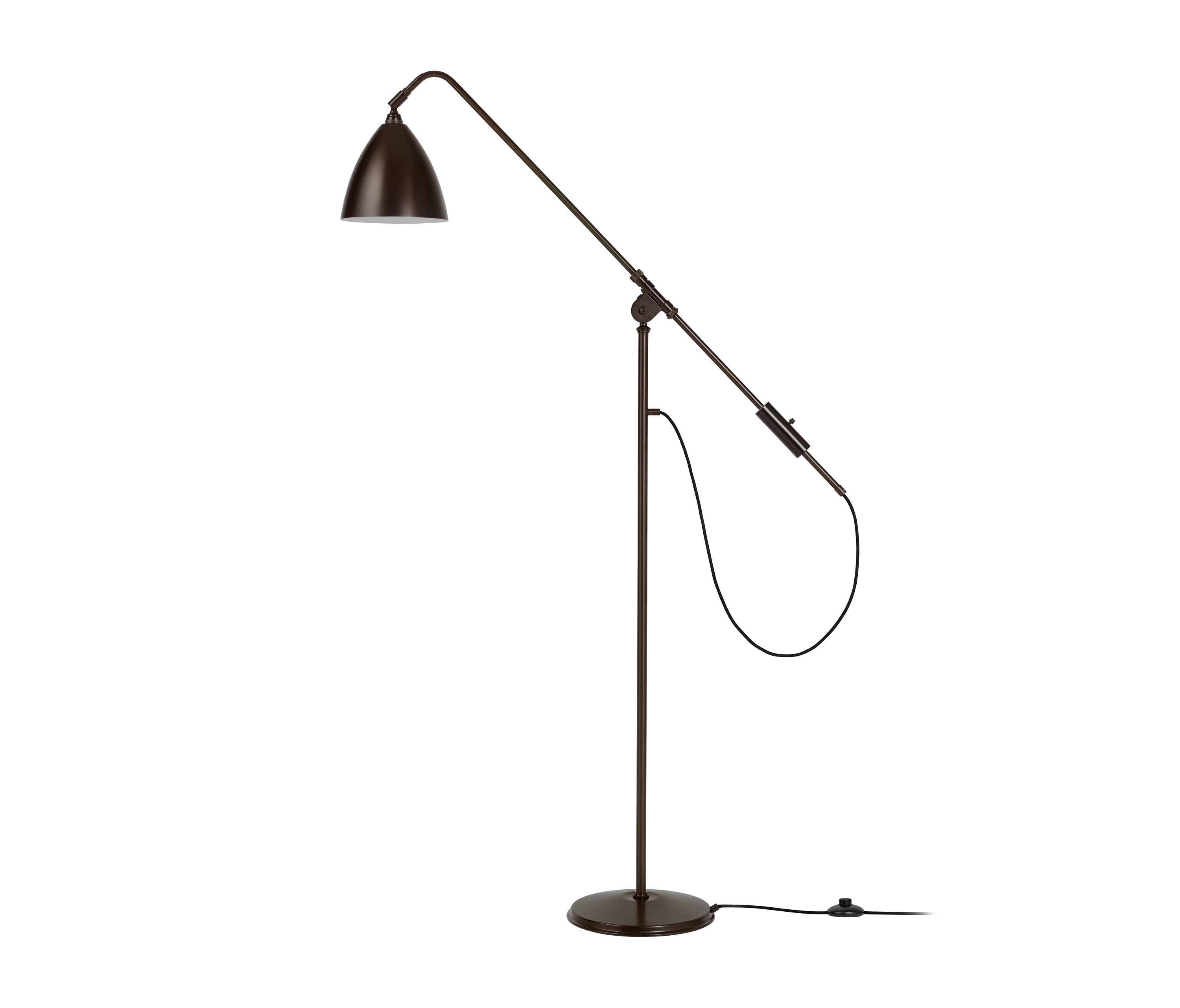 Mostra il prodotto Bestlite BL4 Floor lamp | All Black Brass del produttore GUBI