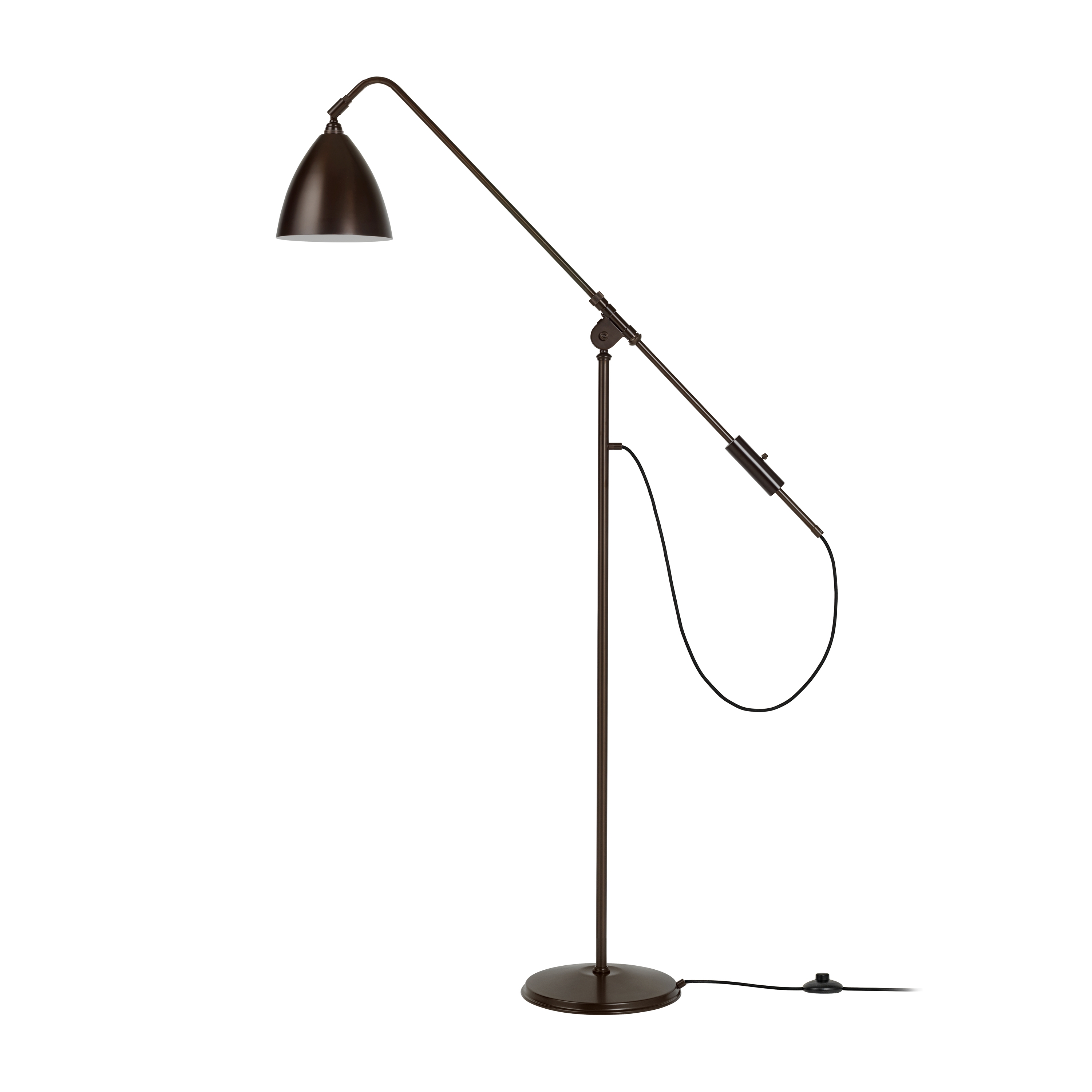 Display product Bestlite BL4 Floor lamp | All Black Brass from manufacturer GUBI