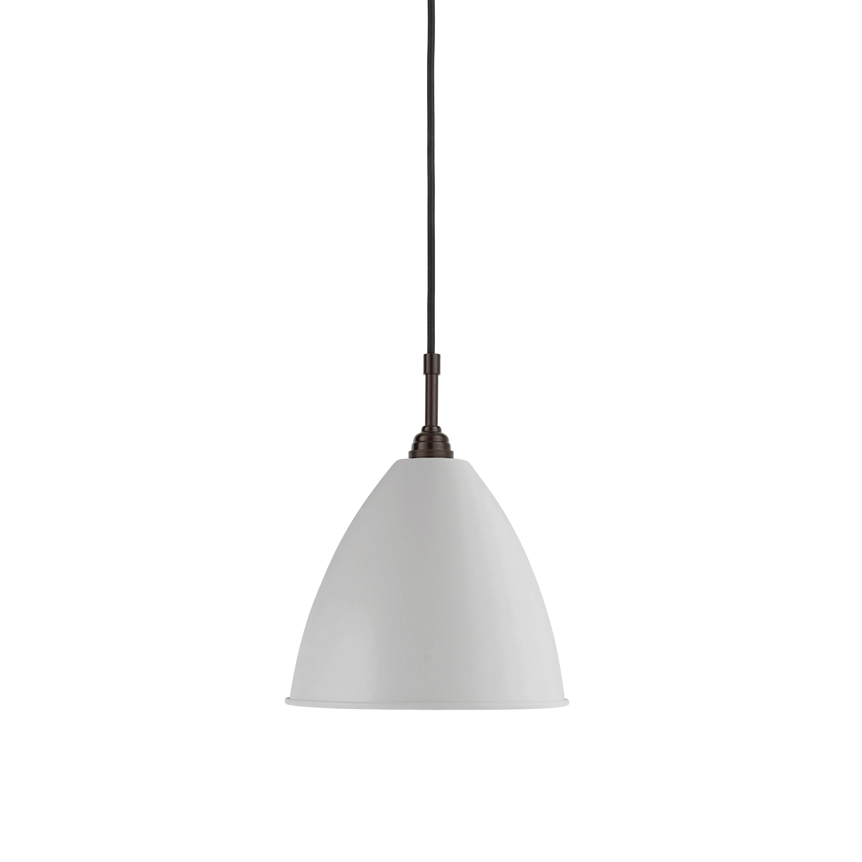 Display product Bestlite BL9 M Pendant | Black Brass/Classic White from manufacturer GUBI