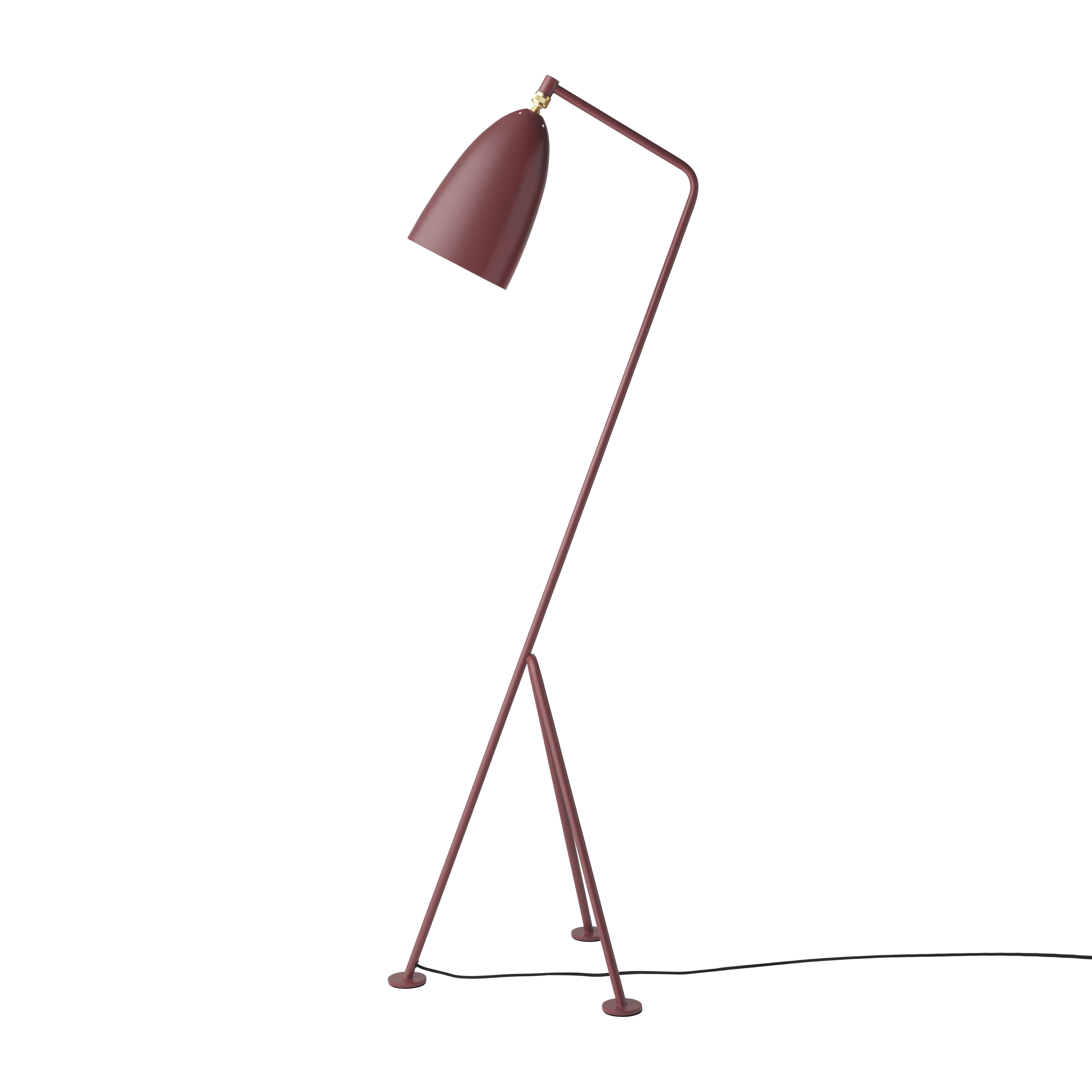 Display product Gräshoppa Floor lamp | Andorra Red from manufacturer GUBI