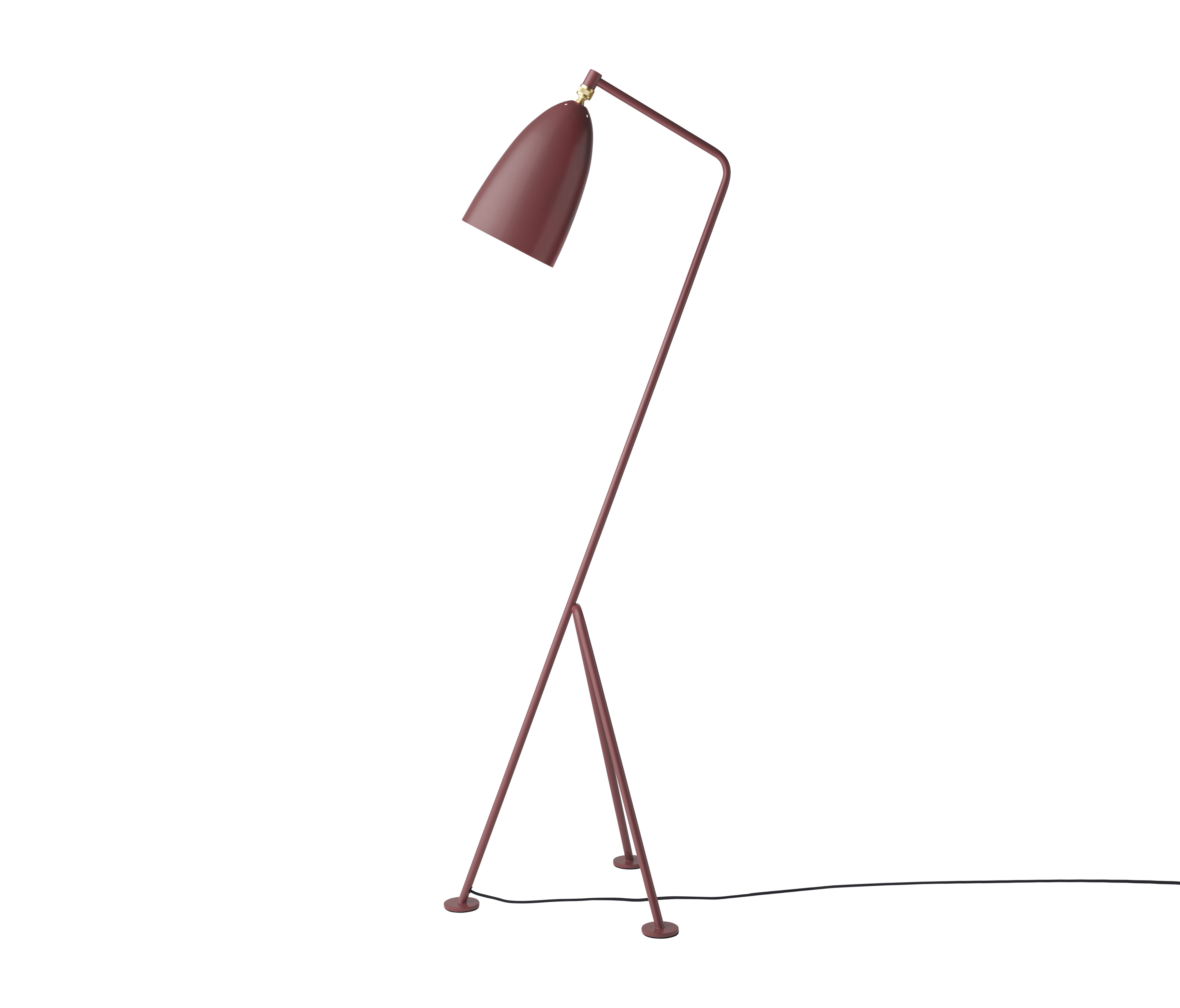 Display product Gräshoppa Floor lamp | Andorra Red from manufacturer GUBI