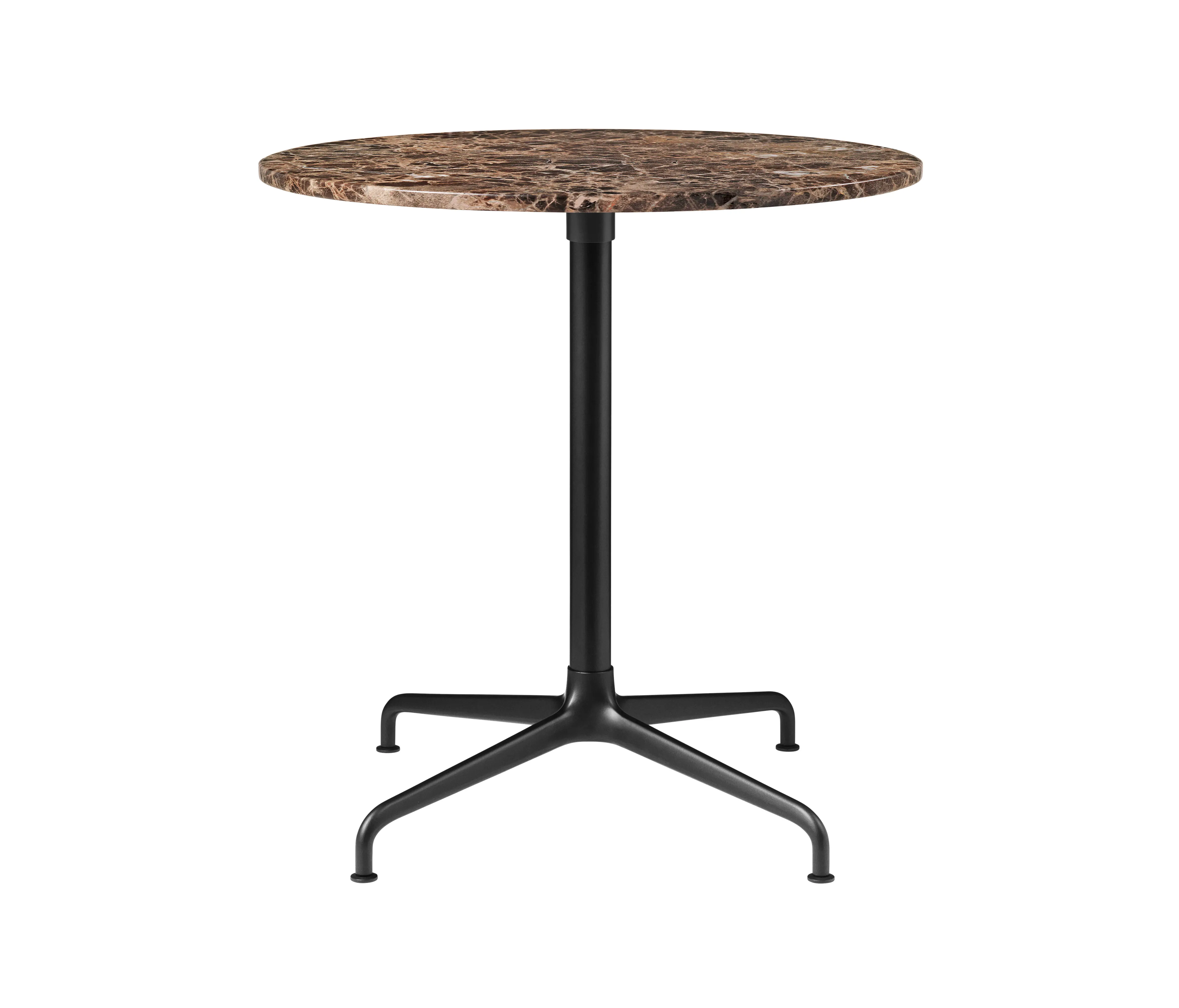 GUBI - Beetle Dining Table - Round - 4-star Base