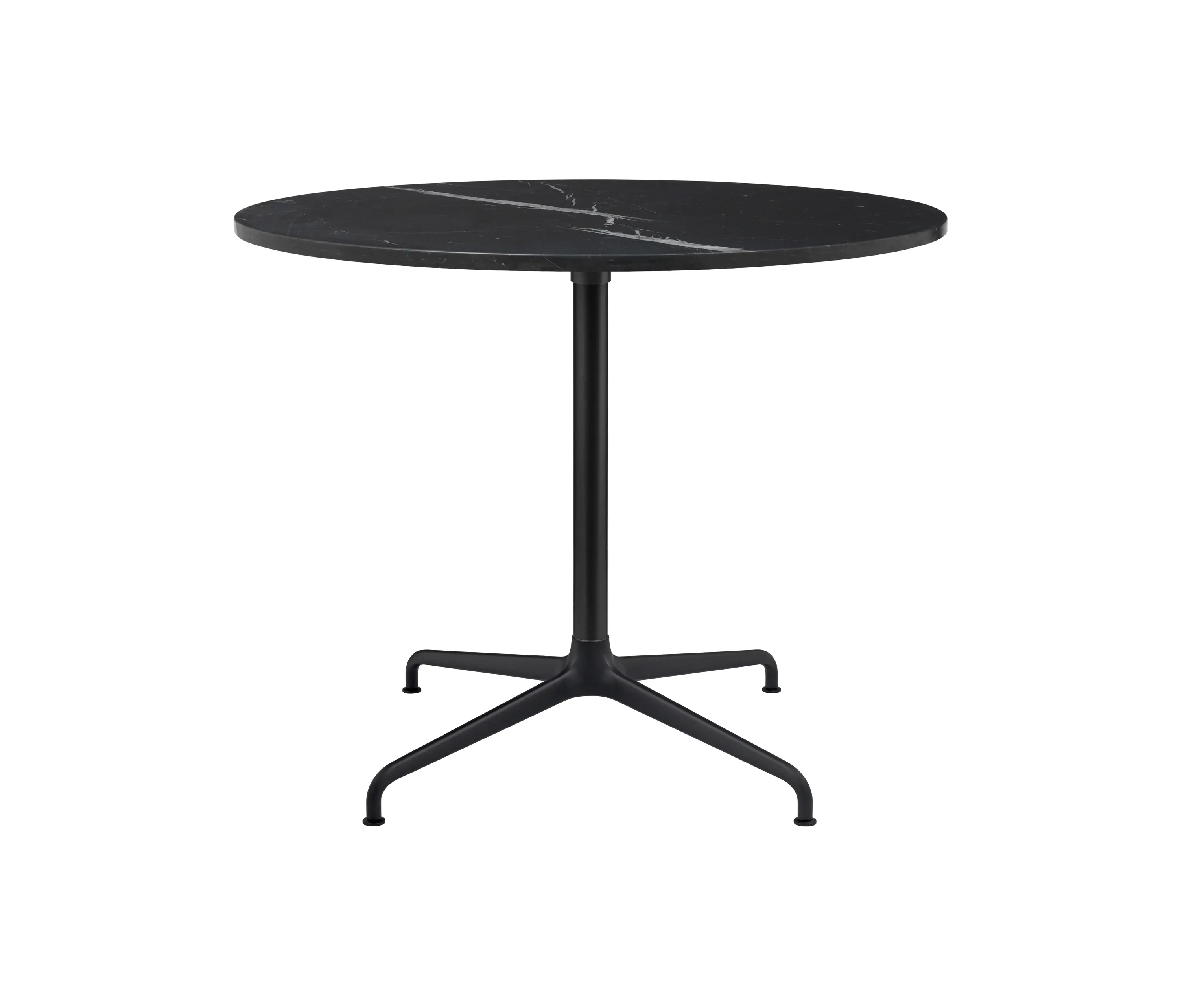 GUBI - Beetle Dining Table - Round - 4-star Base