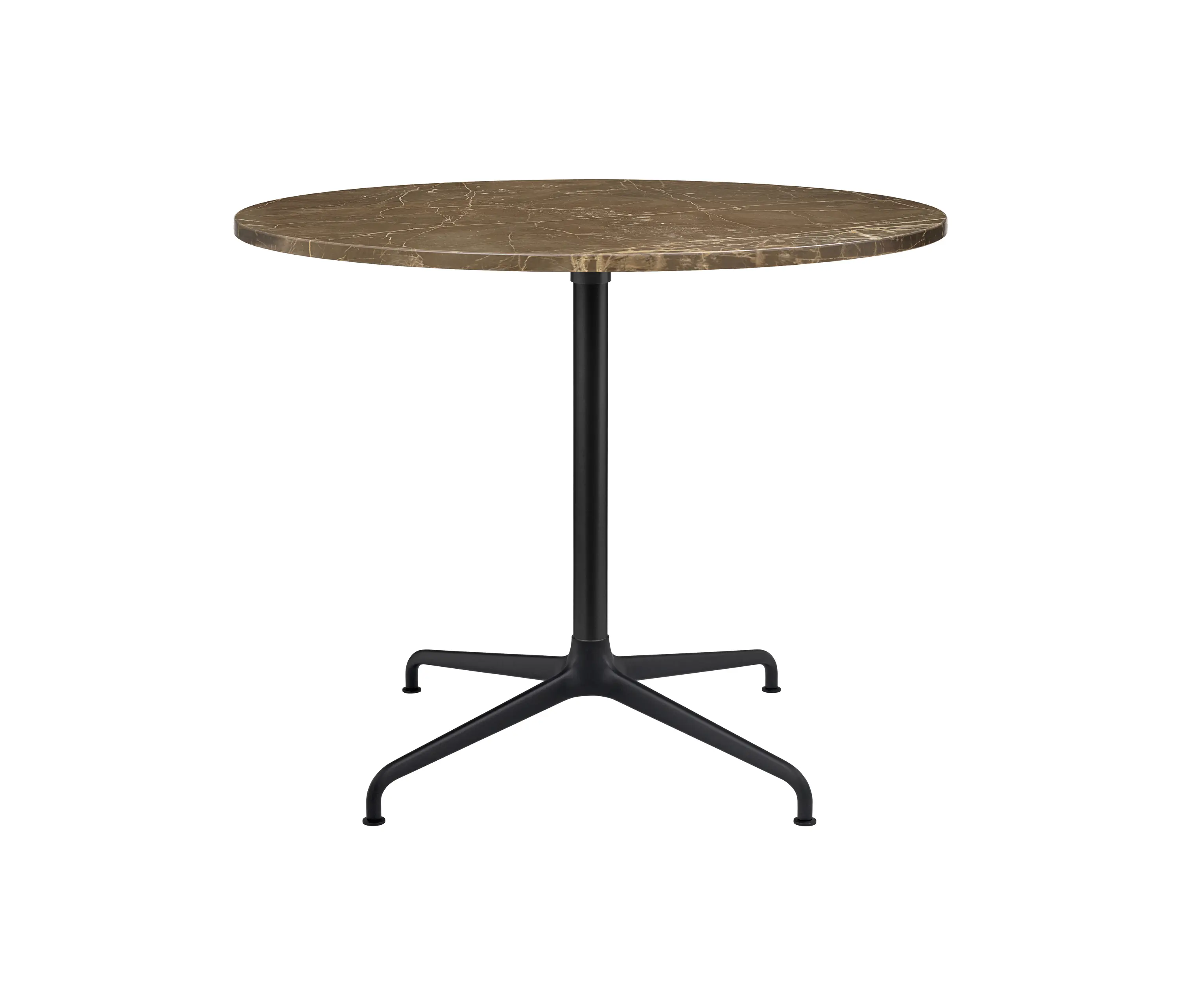 GUBI - Beetle Dining Table - Round - 4-star Base