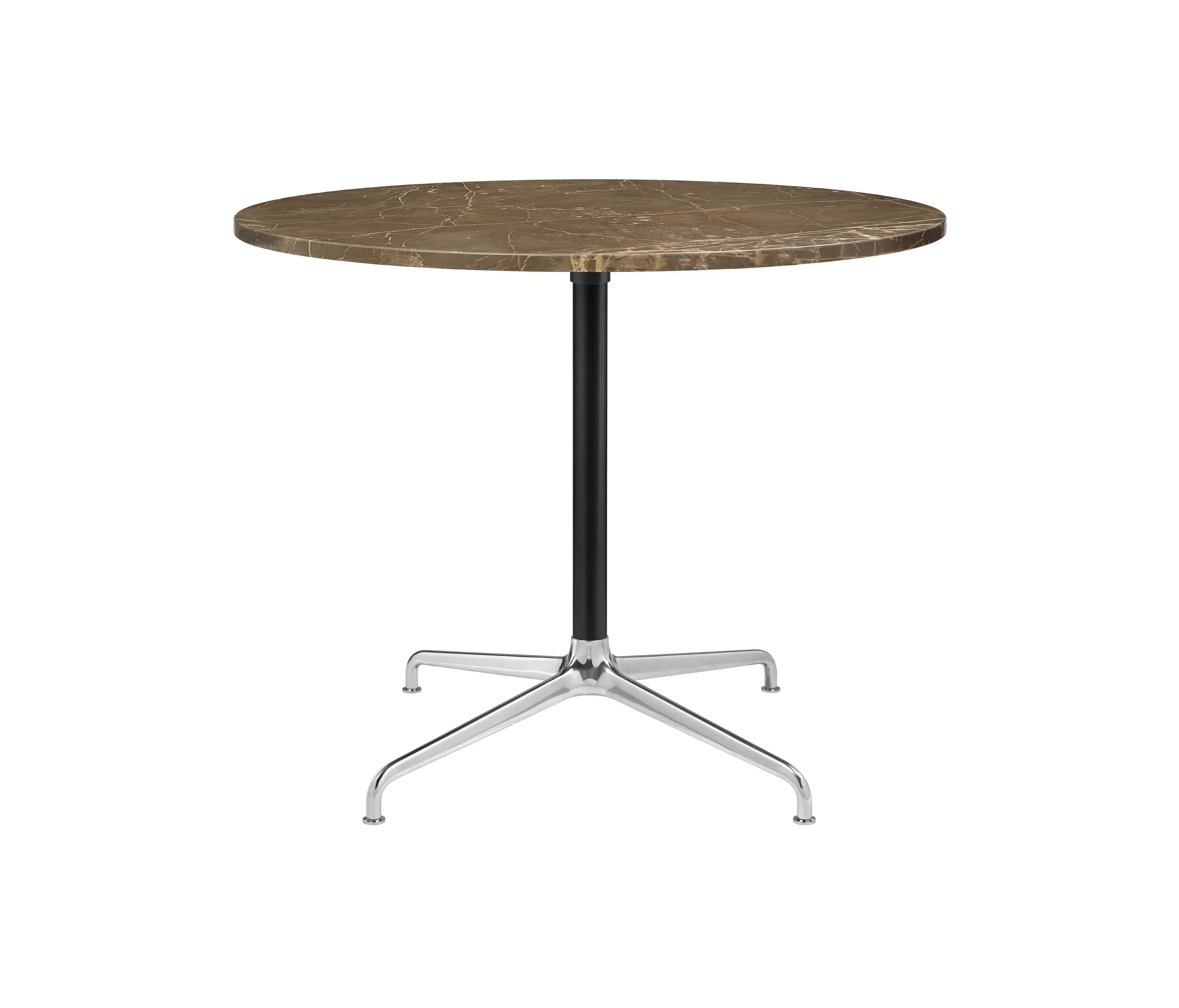 GUBI - Beetle Dining Table - Round - 4-star Base